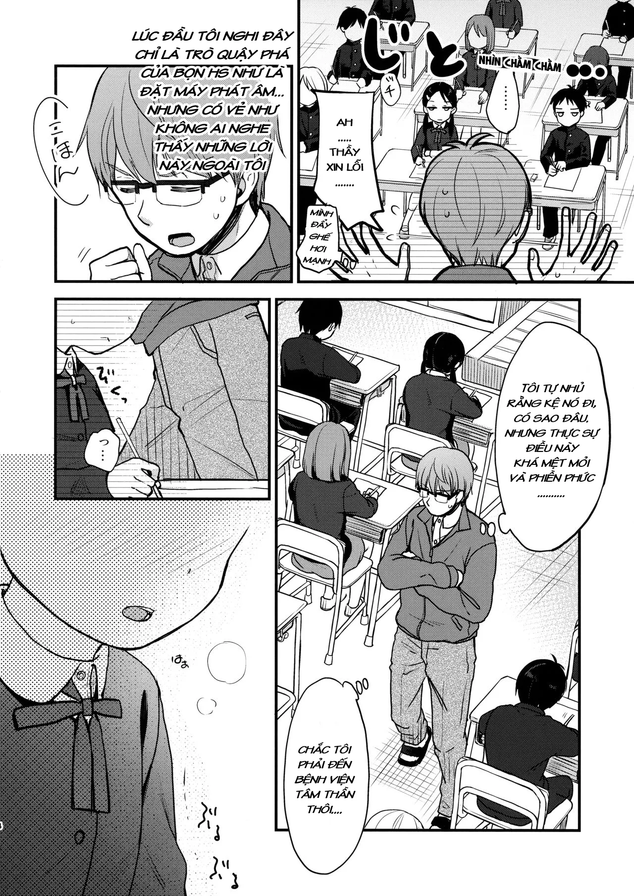 HentaiVN.net - Ảnh 3 - Thầy có thể đọc được suy nghĩ em đó [Ore, Omae no Kokoro ga Yomerun dakedo Vol.2] - Chap 1