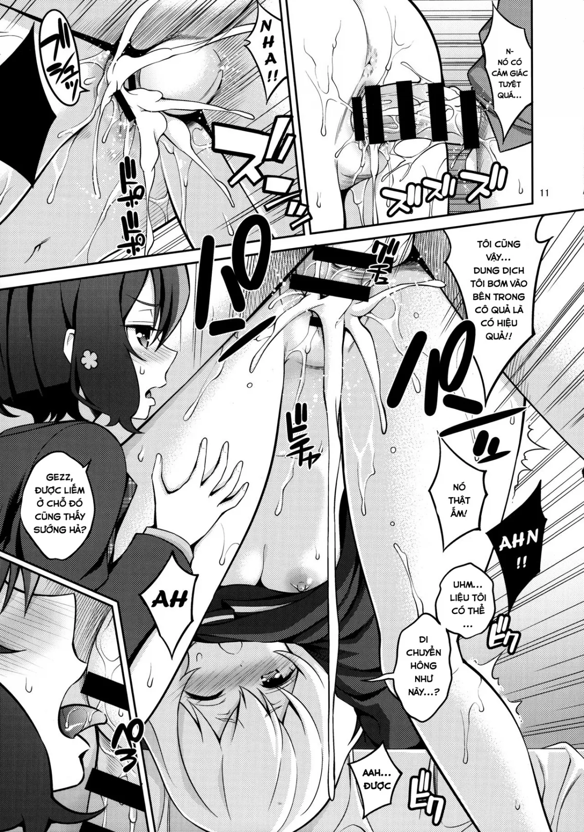 HentaiVN.net - Ảnh 11 - Huấn luyện Ai và Junko (Zombie Land Saga) [Zombie Land Shojo] - Chap 1