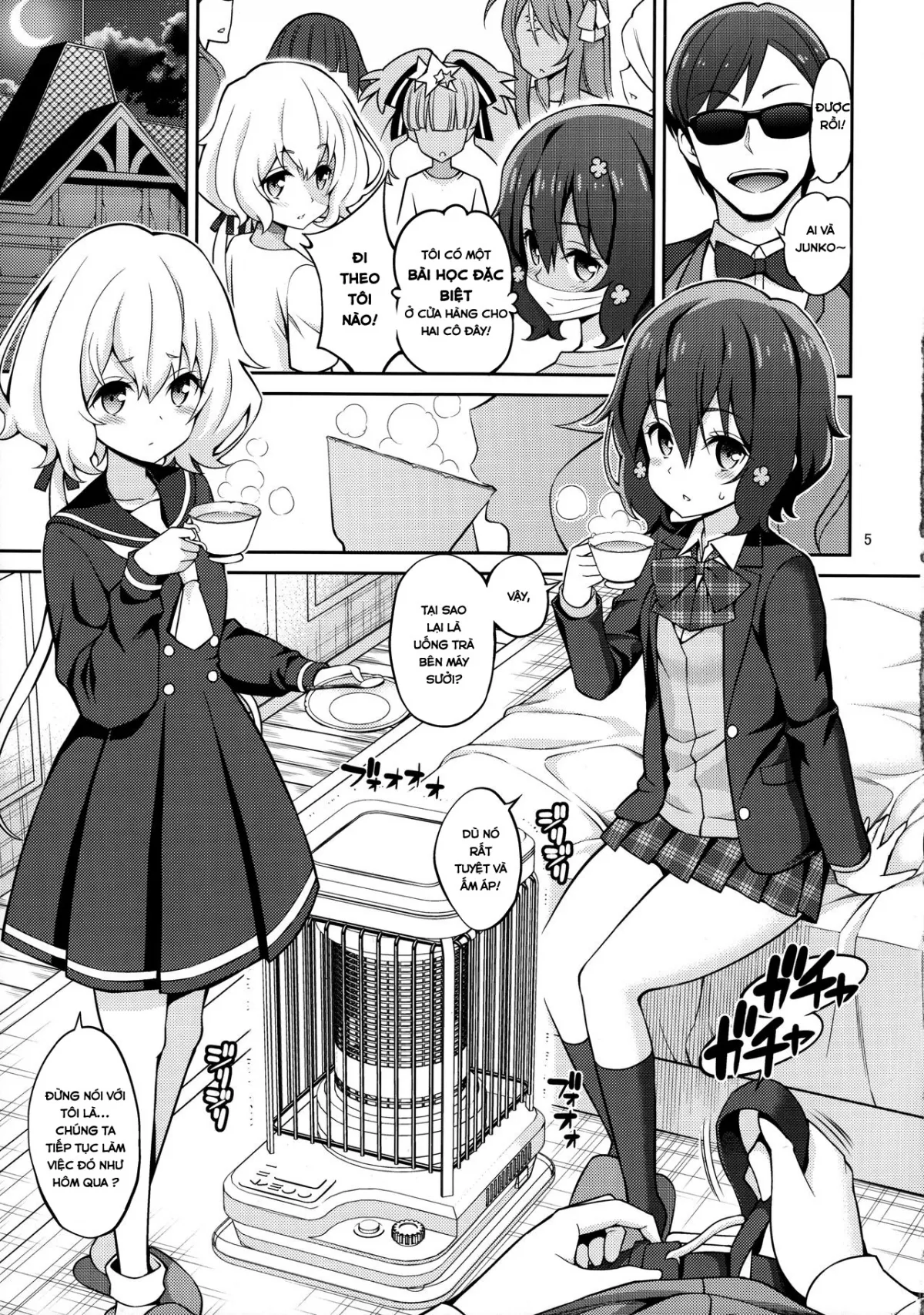 HentaiVN.net - Ảnh 5 - Huấn luyện Ai và Junko (Zombie Land Saga) [Zombie Land Shojo] - Chap 1