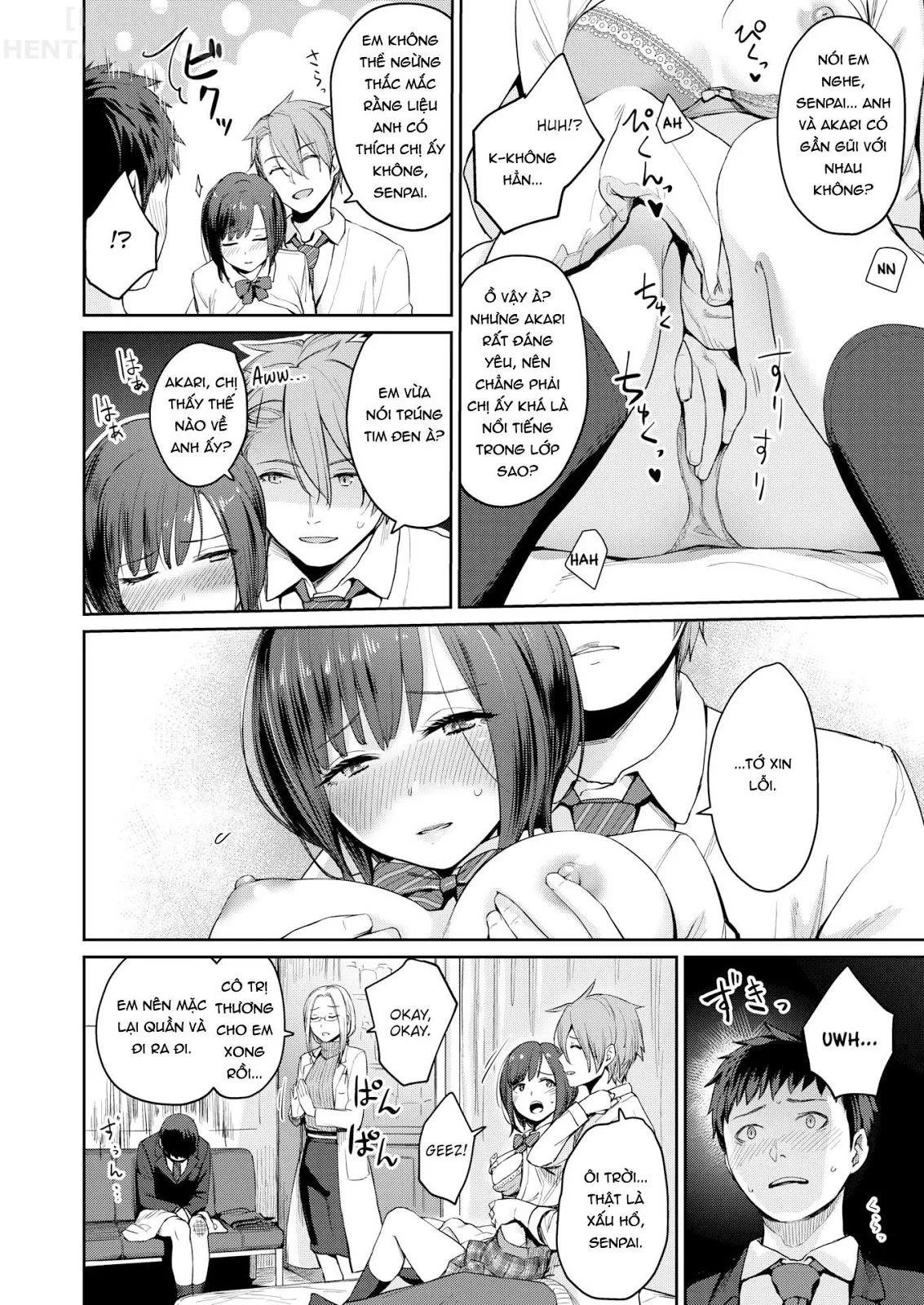 HentaiVN.net - Ảnh 10 - HEAVEN And HELLth Room - Chap 1