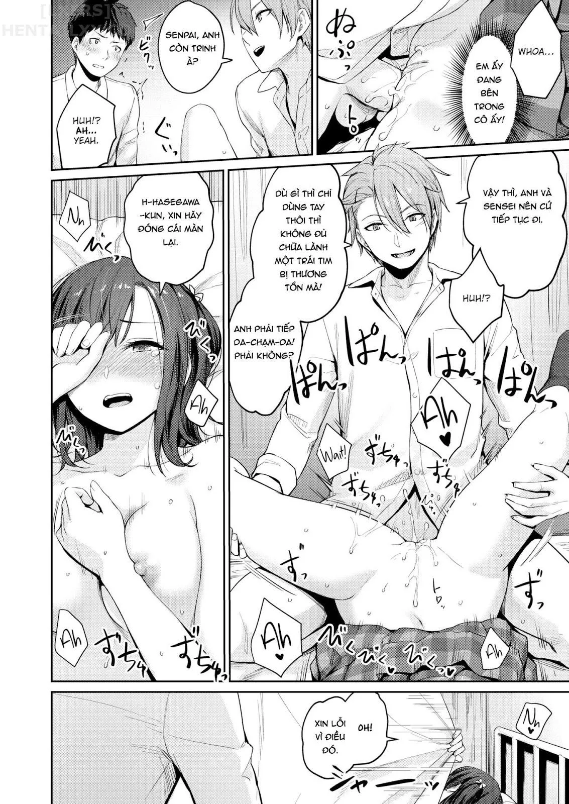 HentaiVN.net - Ảnh 16 - HEAVEN And HELLth Room - Chap 1