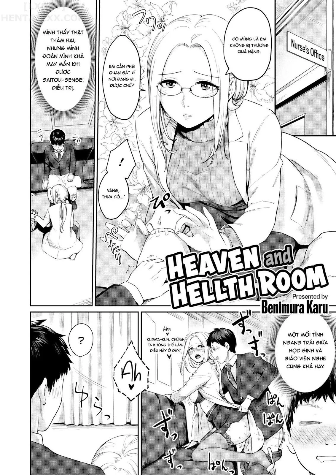 HentaiVN.net - Ảnh 6 - HEAVEN And HELLth Room - Chap 1