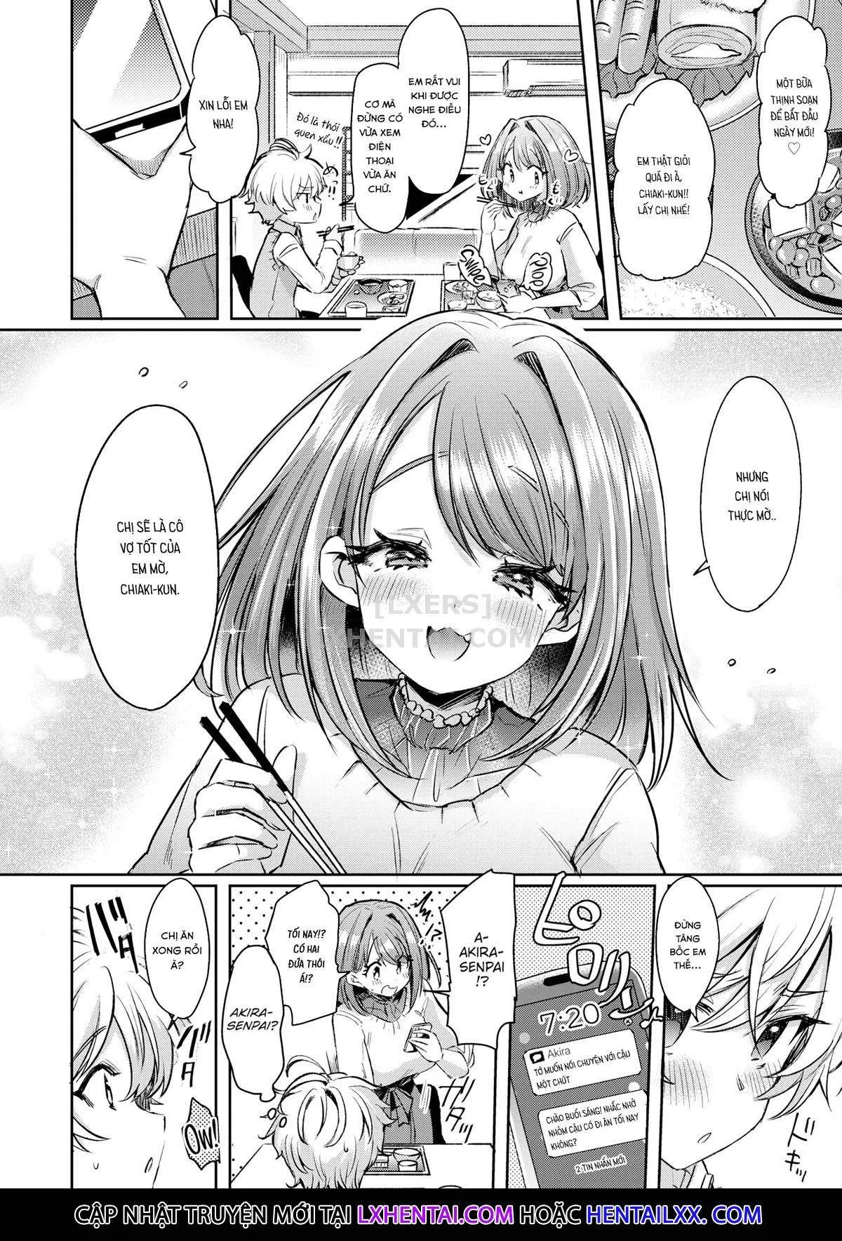 HentaiVN.net - Ảnh 6 - Mika-neechan & Chiaki-kun [Mika Nee-Chan To Chiaki-Kun] - Chap 1