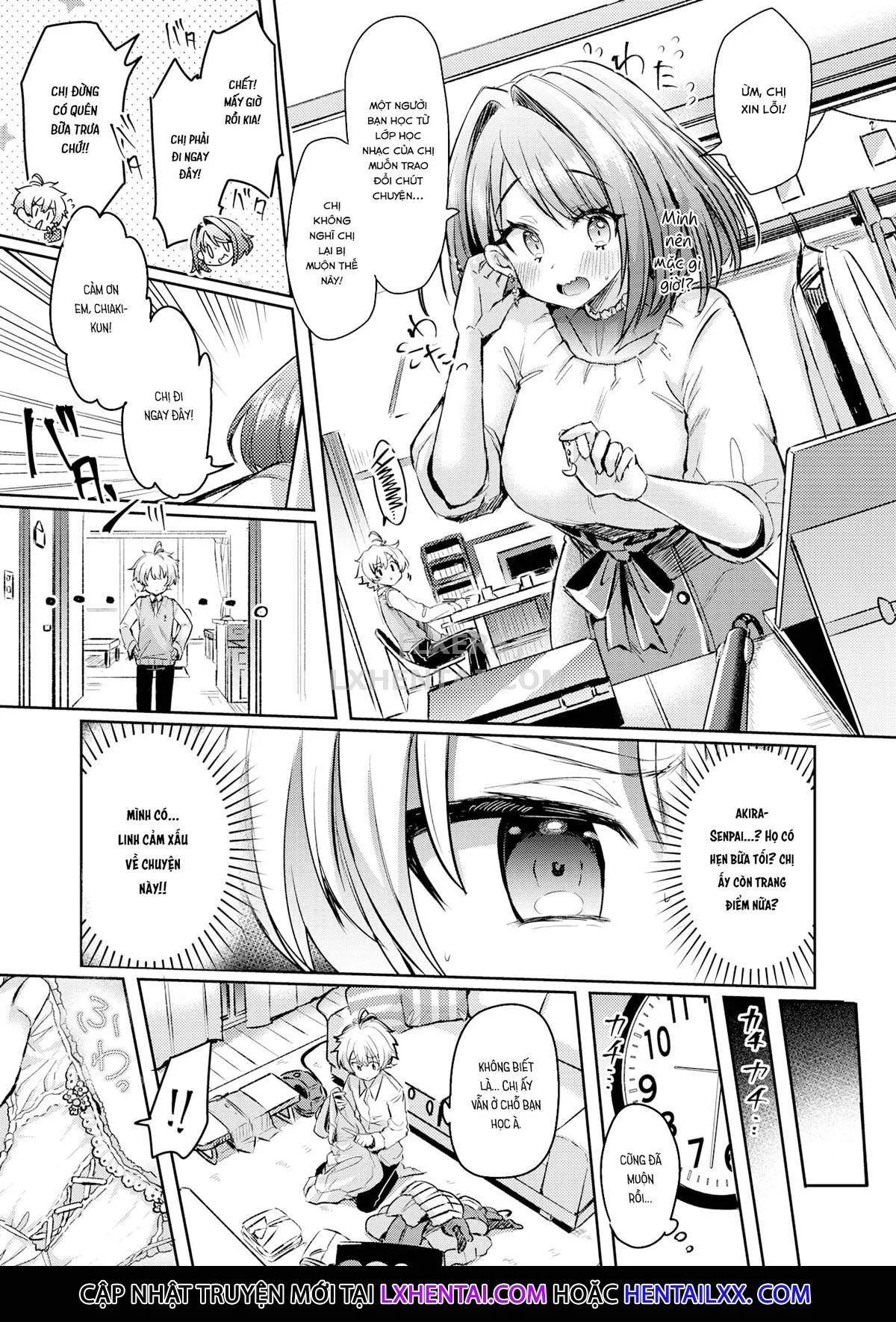 HentaiVN.net - Ảnh 7 - Mika-neechan & Chiaki-kun [Mika Nee-Chan To Chiaki-Kun] - Chap 1