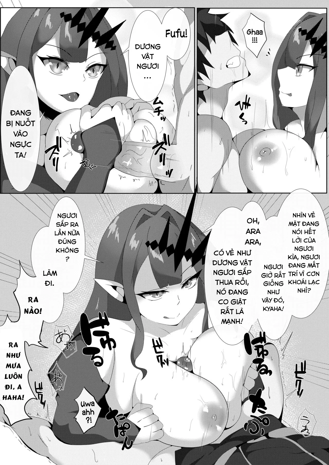 HentaiVN.net - Ảnh 8 - Fairy Knight và tên Master vô độ. [Yousei Kishi to Zetsurin Master; Fairy Knight and Insatiable Master] - Chap 1