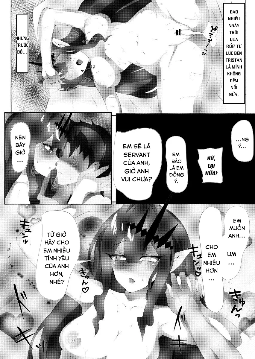 HentaiVN.net - Ảnh 33 - Fairy Knight và tên Master vô độ. [Yousei Kishi to Zetsurin Master; Fairy Knight and Insatiable Master] - Chap 1
