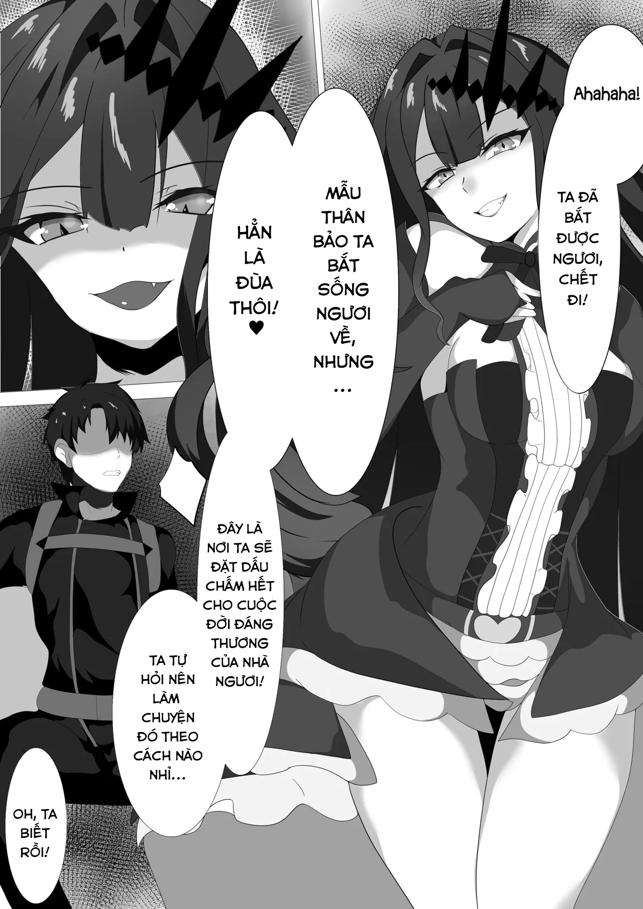 HentaiVN.net - Ảnh 3 - Fairy Knight và tên Master vô độ. [Yousei Kishi to Zetsurin Master; Fairy Knight and Insatiable Master] - Chap 1