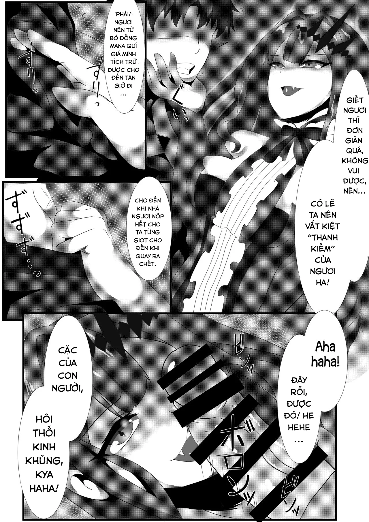 HentaiVN.net - Ảnh 4 - Fairy Knight và tên Master vô độ. [Yousei Kishi to Zetsurin Master; Fairy Knight and Insatiable Master] - Chap 1