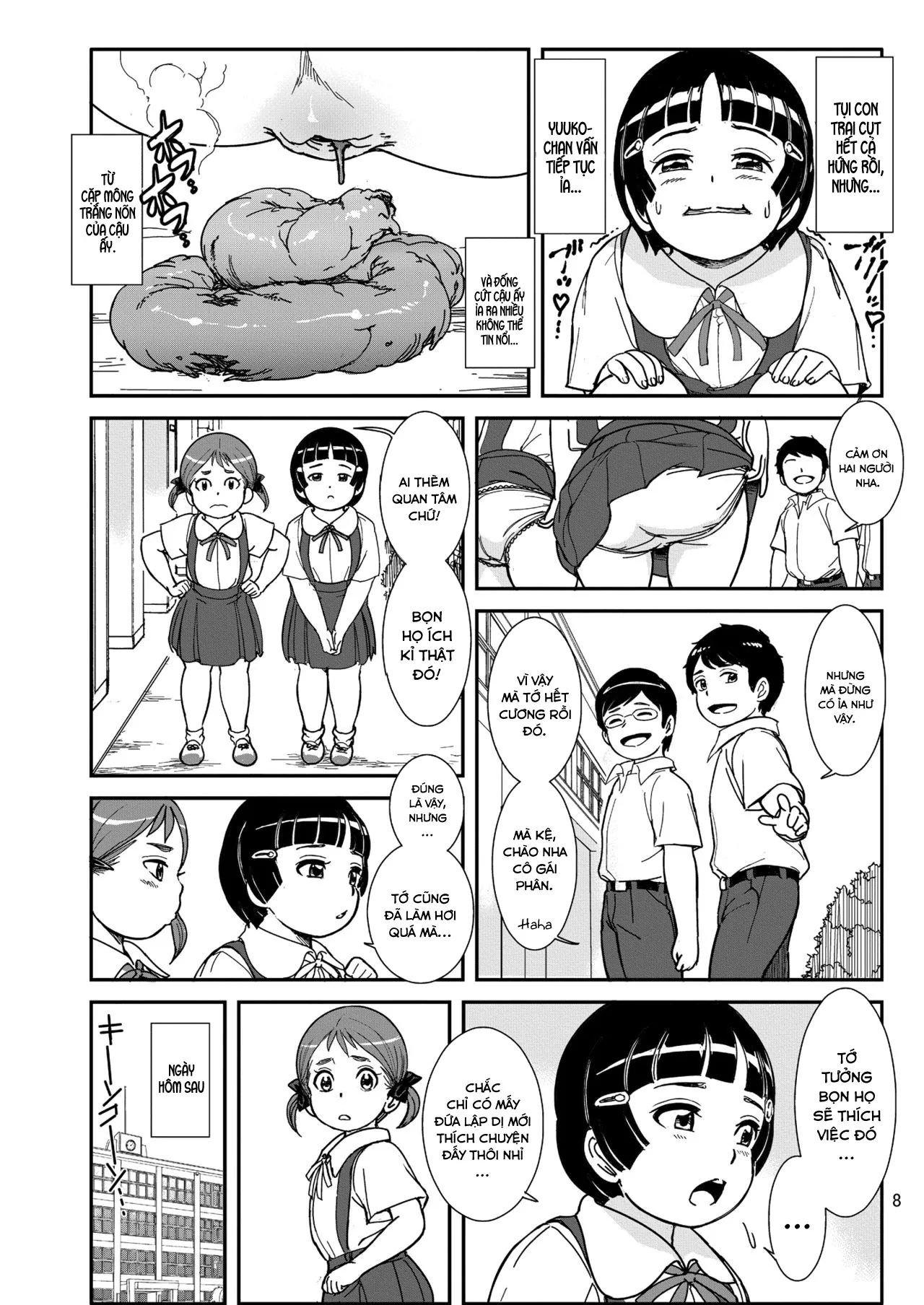 HentaiVN.net - Ảnh 8 - Houkago no Oasobi [放課後の汚あそび] - Chap 1