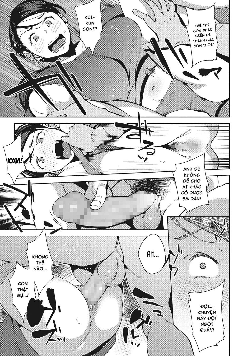 HentaiVN.net - Ảnh 21 - Yonaga no Ecchi wa Hodohodo ni [Don't Overdo Sex During the Long Nights] - Chap 1