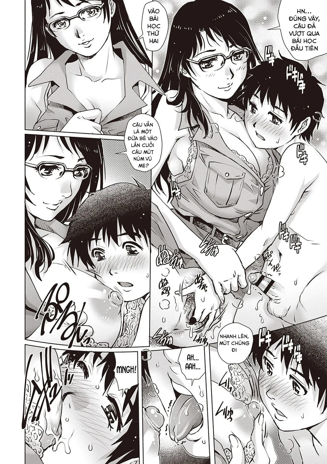 HentaiVN.net - Ảnh 11 - Happening! [ハプニング! (年下童貞マニア♡)] - Chap 1