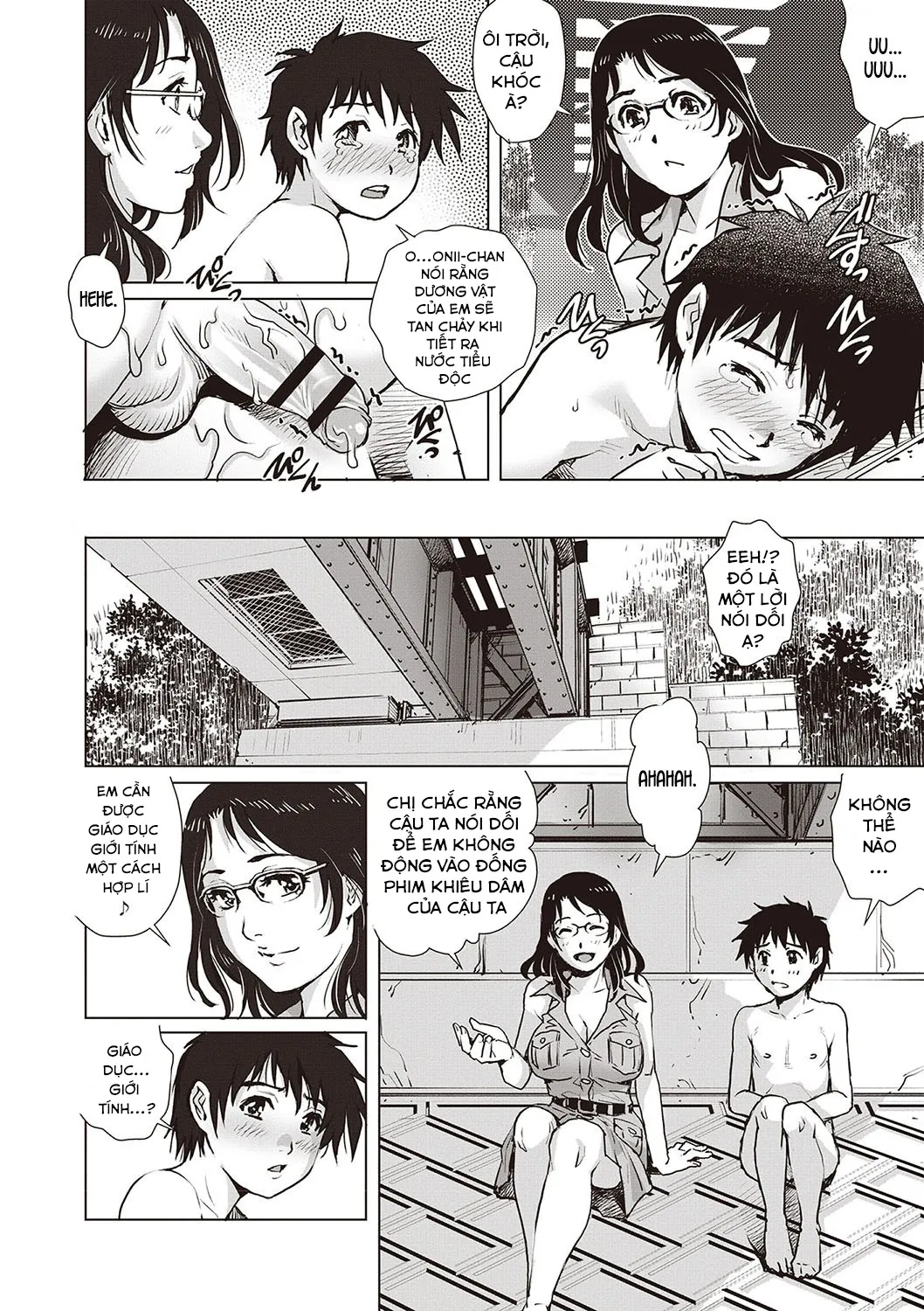 HentaiVN.net - Ảnh 9 - Happening! [ハプニング! (年下童貞マニア♡)] - Chap 1