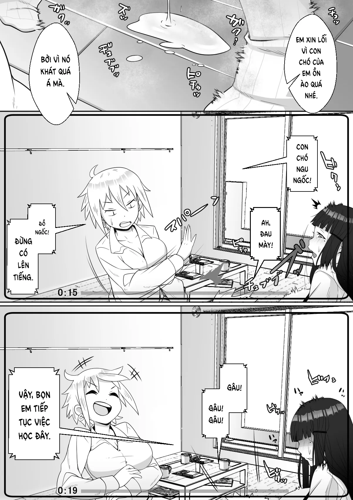 HentaiVN.net - Ảnh 14 - Hai! Kareshi-kun ni Hitokoto! - Chap 1