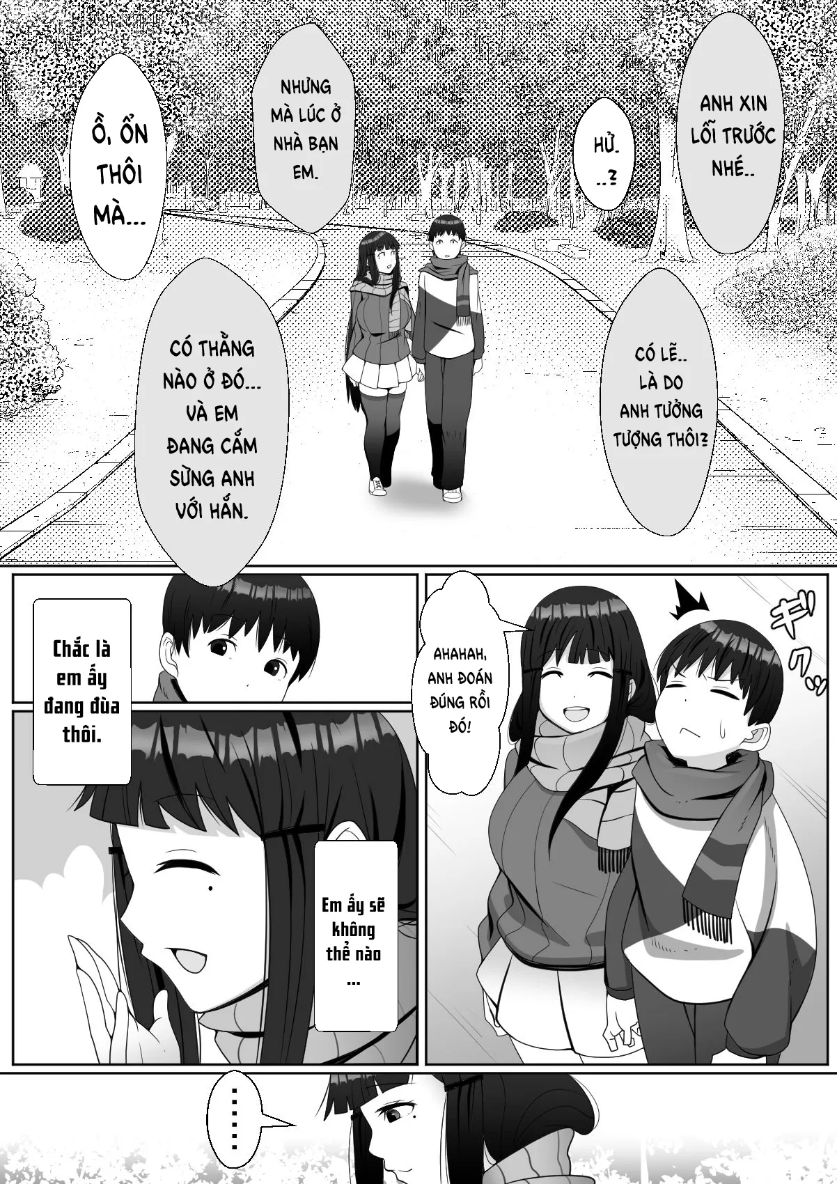 HentaiVN.net - Ảnh 16 - Hai! Kareshi-kun ni Hitokoto! - Chap 1