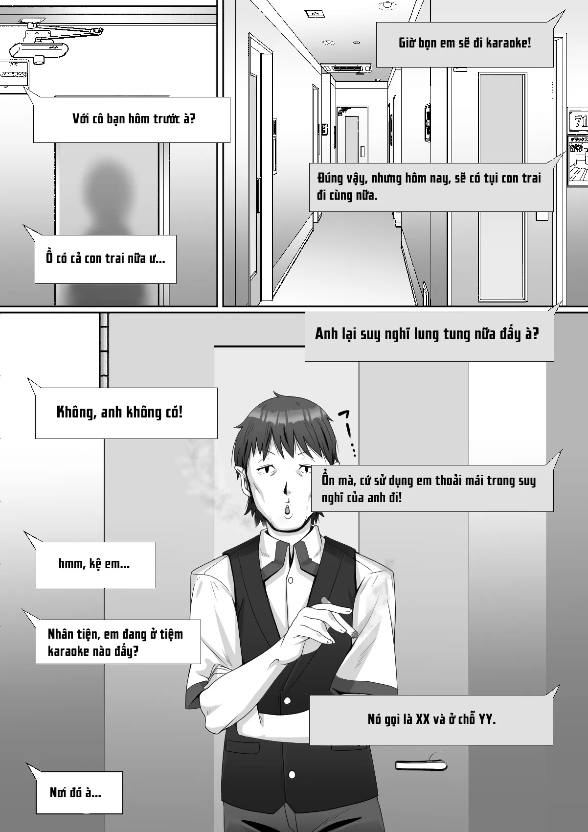 HentaiVN.net - Ảnh 17 - Hai! Kareshi-kun ni Hitokoto! - Chap 1