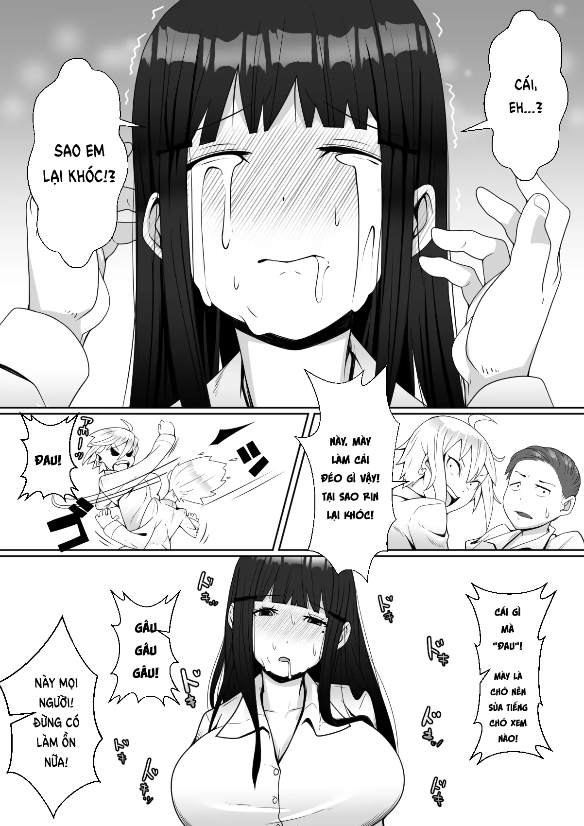 HentaiVN.net - Ảnh 24 - Hai! Kareshi-kun ni Hitokoto! - Chap 1