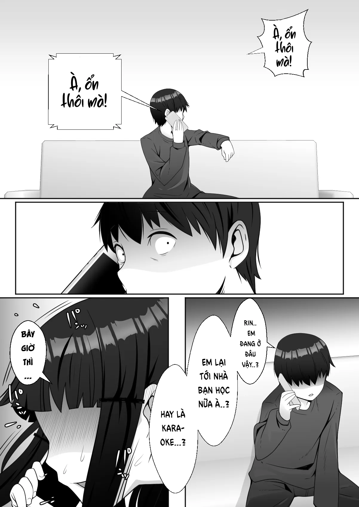 HentaiVN.net - Ảnh 28 - Hai! Kareshi-kun ni Hitokoto! - Chap 1