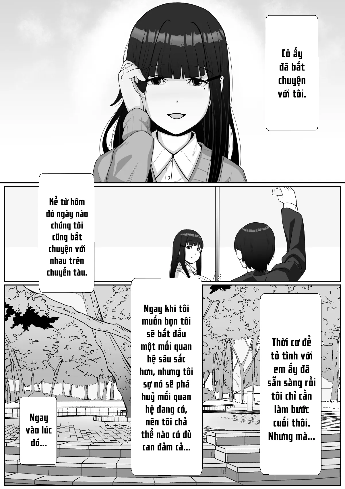 HentaiVN.net - Ảnh 3 - Hai! Kareshi-kun ni Hitokoto! - Chap 1