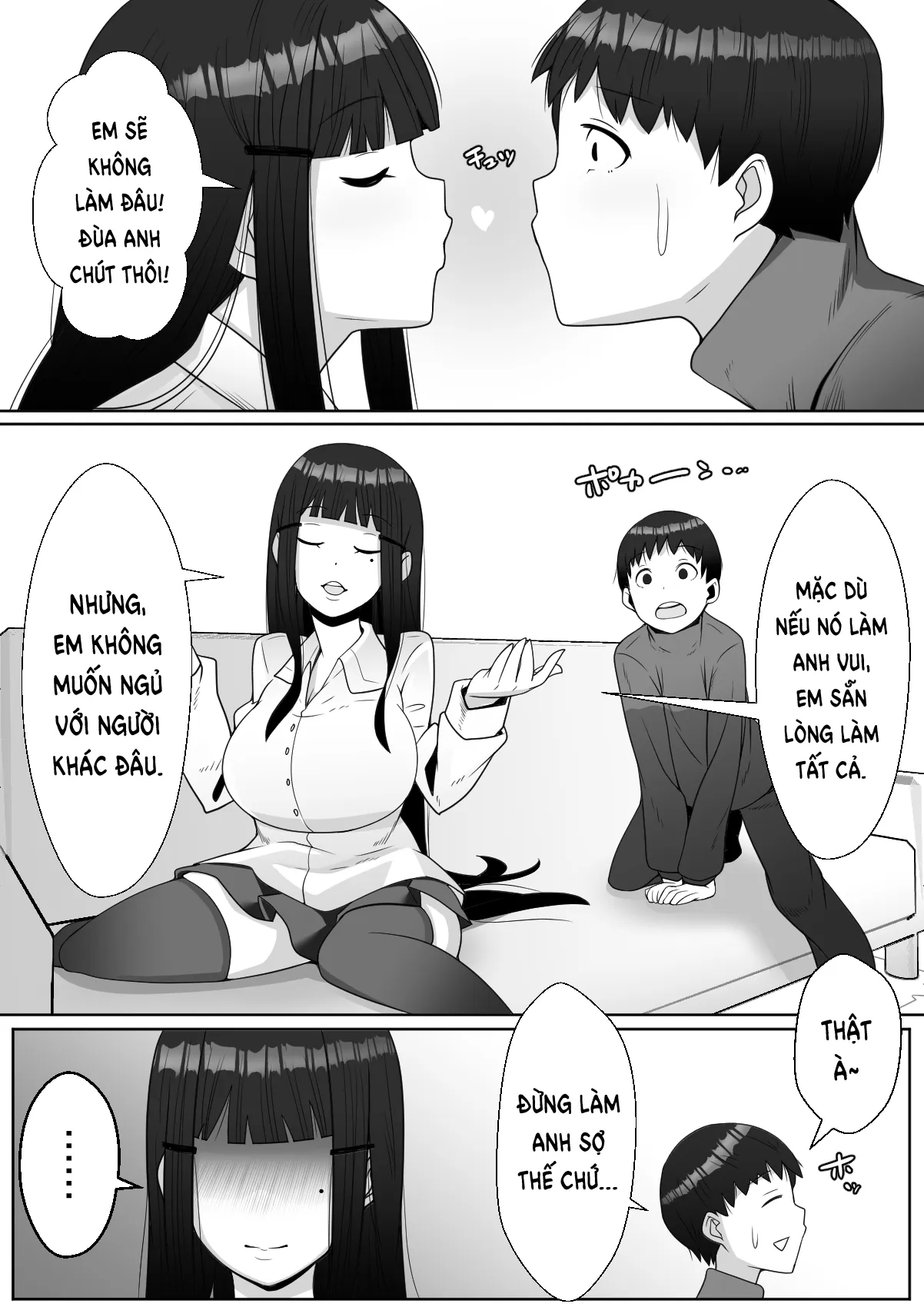 HentaiVN.net - Ảnh 9 - Hai! Kareshi-kun ni Hitokoto! - Chap 1