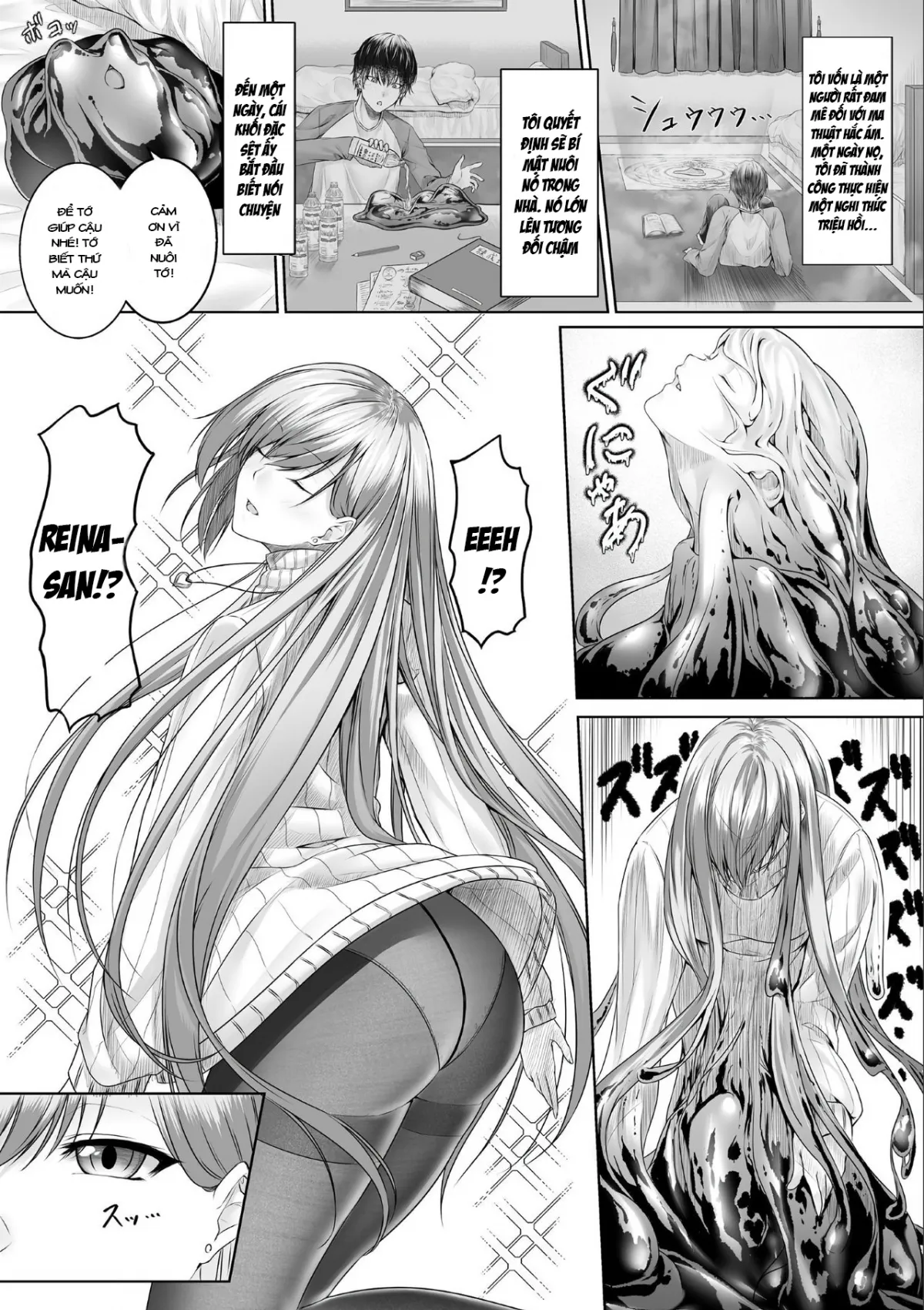 HentaiVN.net - Ảnh 3 - Slime's Gratitude [Slime kara no Ongaeshi] - Chap 1