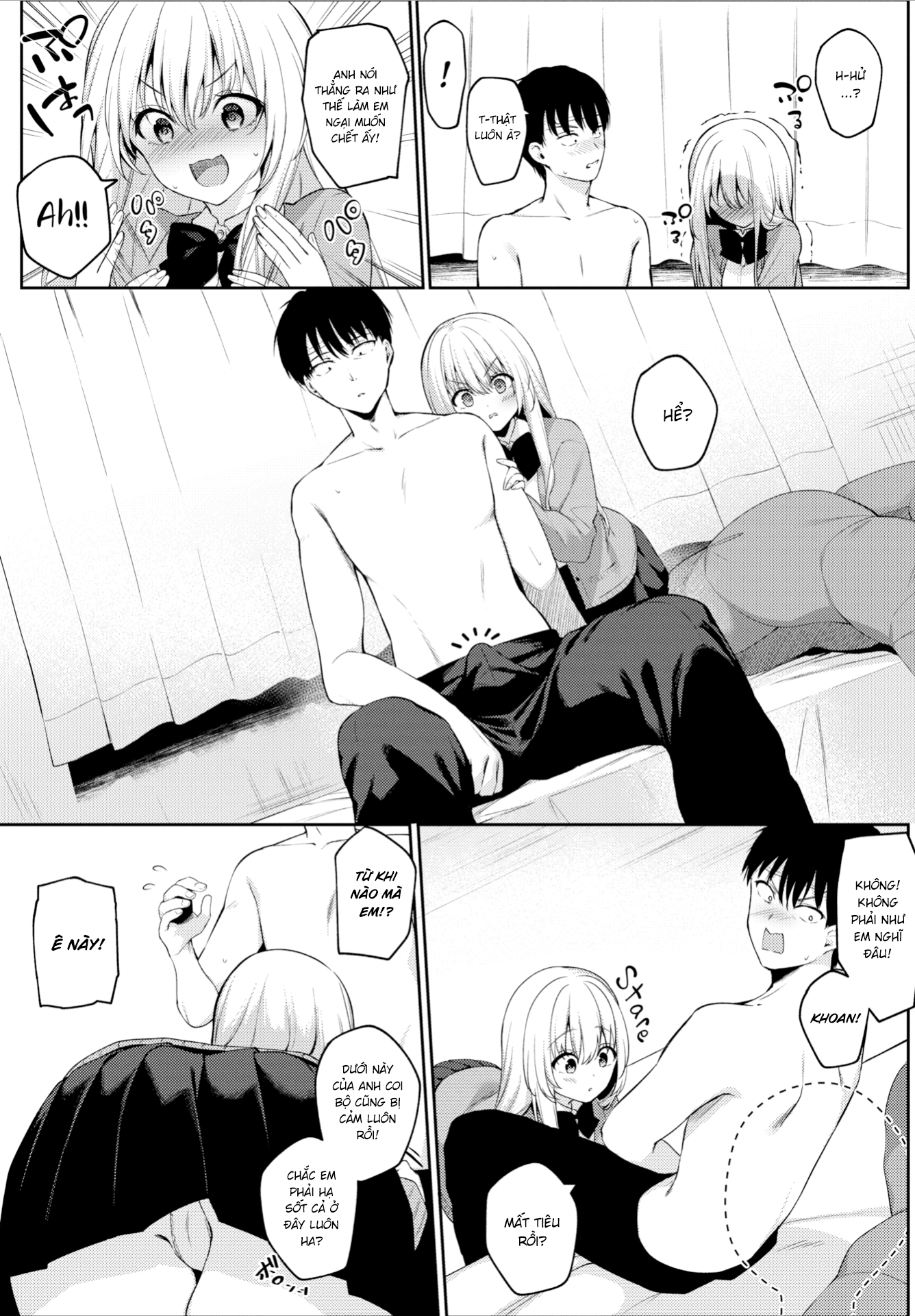 HentaiVN.net - Ảnh 5 - Nếu Anh Bị Cảm... [If You Have A Cold...] - Chap 1