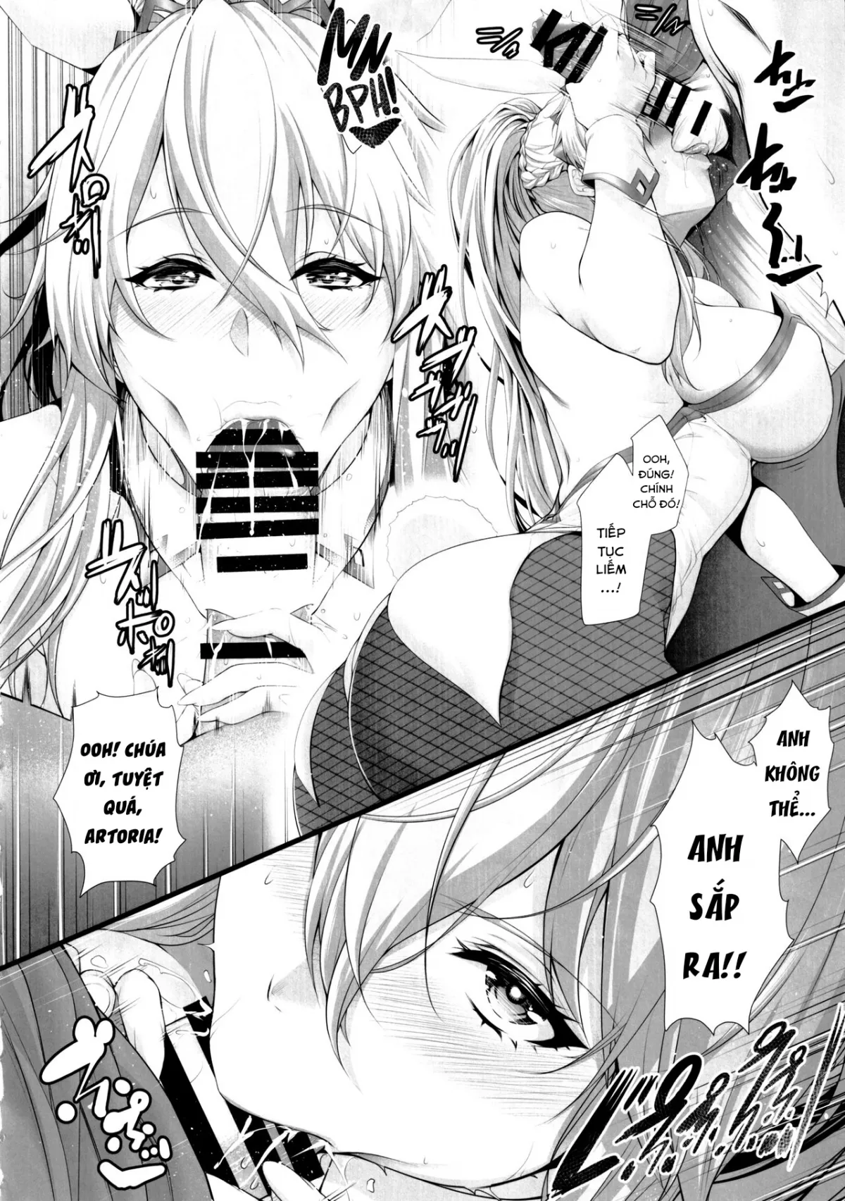 HentaiVN.net - Ảnh 10 - Artoria không thể thua. [Artoria Can't Afford To Lose; Artoria wa Makerarenai] - Chap 1