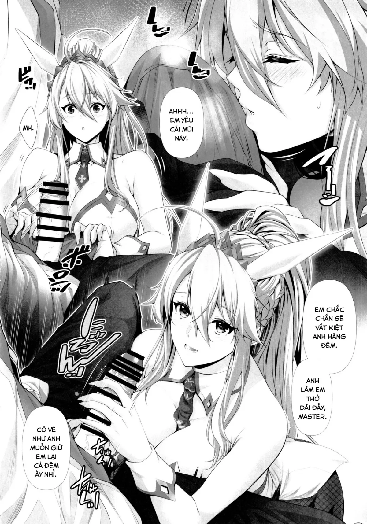 HentaiVN.net - Ảnh 8 - Artoria không thể thua. [Artoria Can't Afford To Lose; Artoria wa Makerarenai] - Chap 1