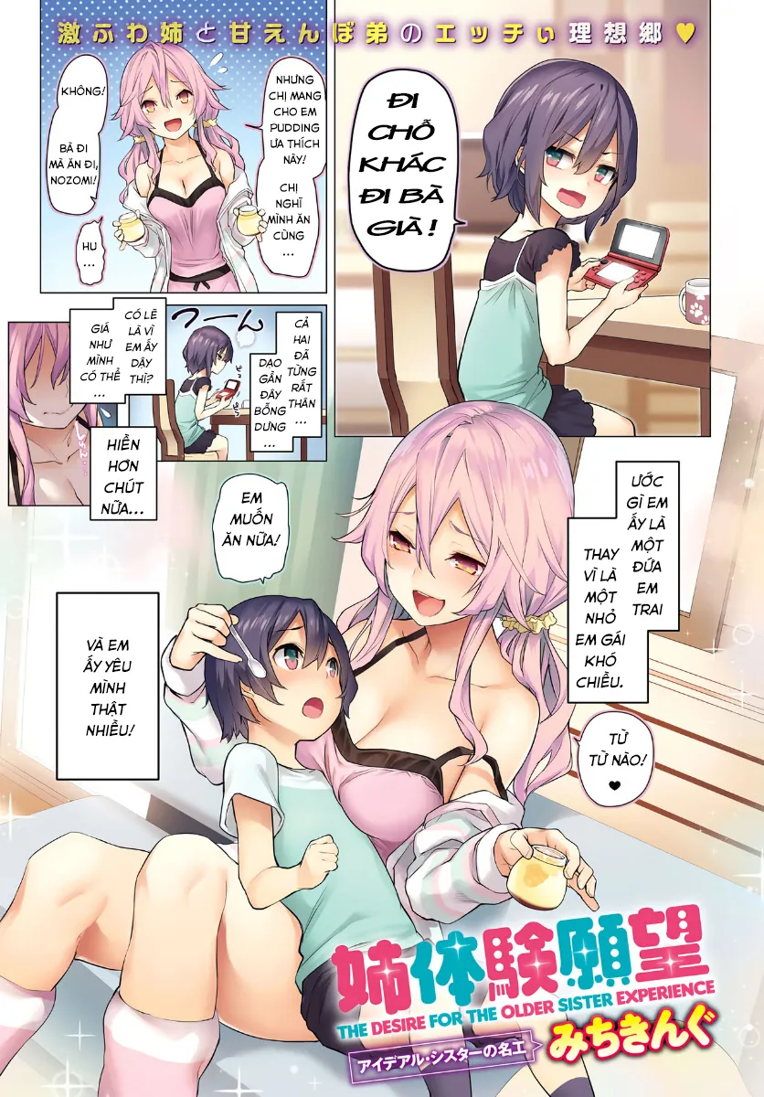 HentaiVN.net - Ảnh 3 - Ane Taiken Ganbou - Chap 1