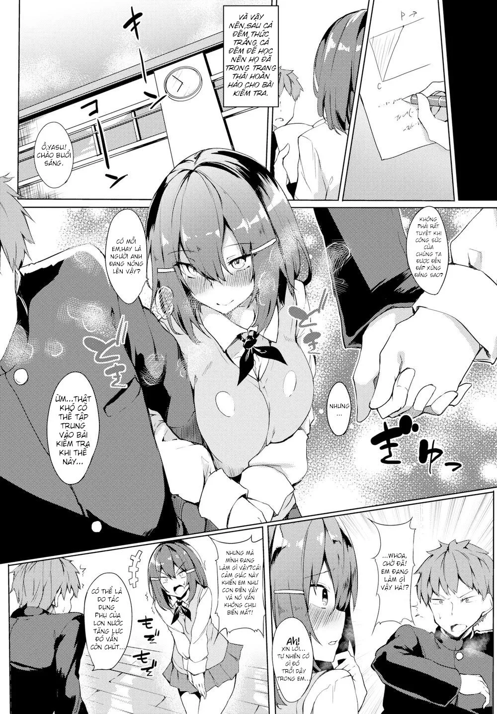HentaiVN.net - Ảnh 4 - Điều mà quan trọng hơn cả những bài kiểm tra [Something More Important Than Exams] - Chap 1