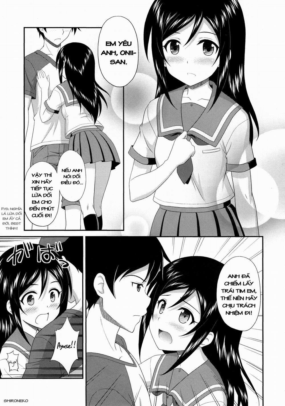 HentaiVN.net - Ảnh 7 - Itoshii Ore no Tenshi ga Maji Tenshi (Ore no Imouto ga Konnani Kawaii Wake ga Nai) [My lovely Angel really is an Angel!] - Chap 1