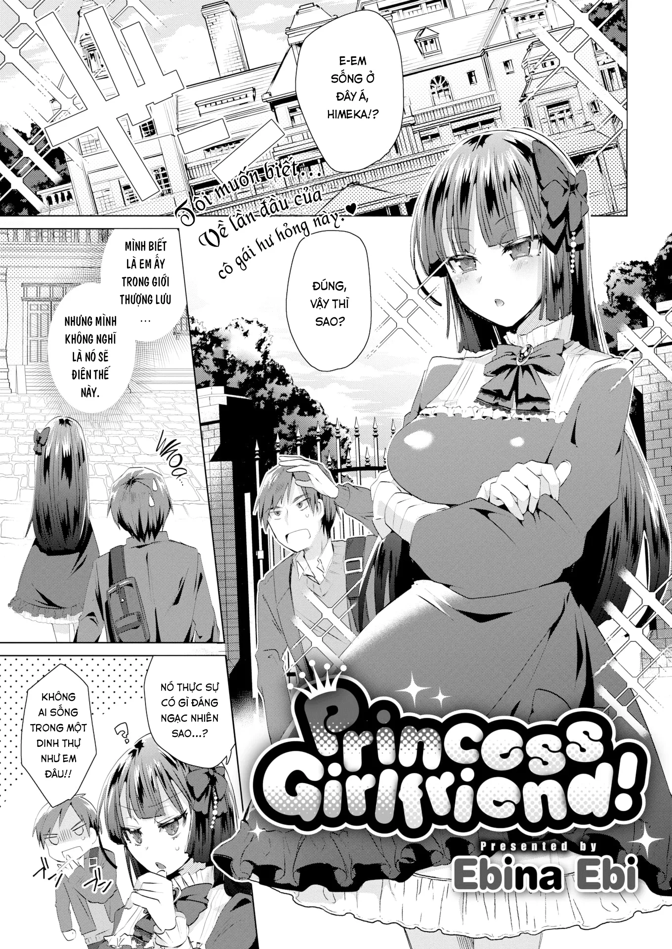HentaiVN.net - Ảnh 2 - Princess Girlfriend - Chap 1