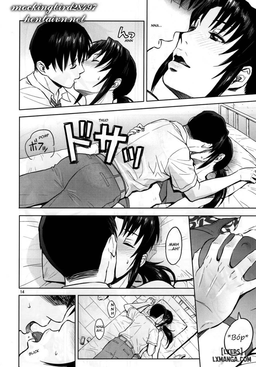 HentaiVN.net - Ảnh 13 - [Azasuke Wind] (BLACK LAGOON) [SECRET; Sick From Drinking; Threaten] - Chap 1