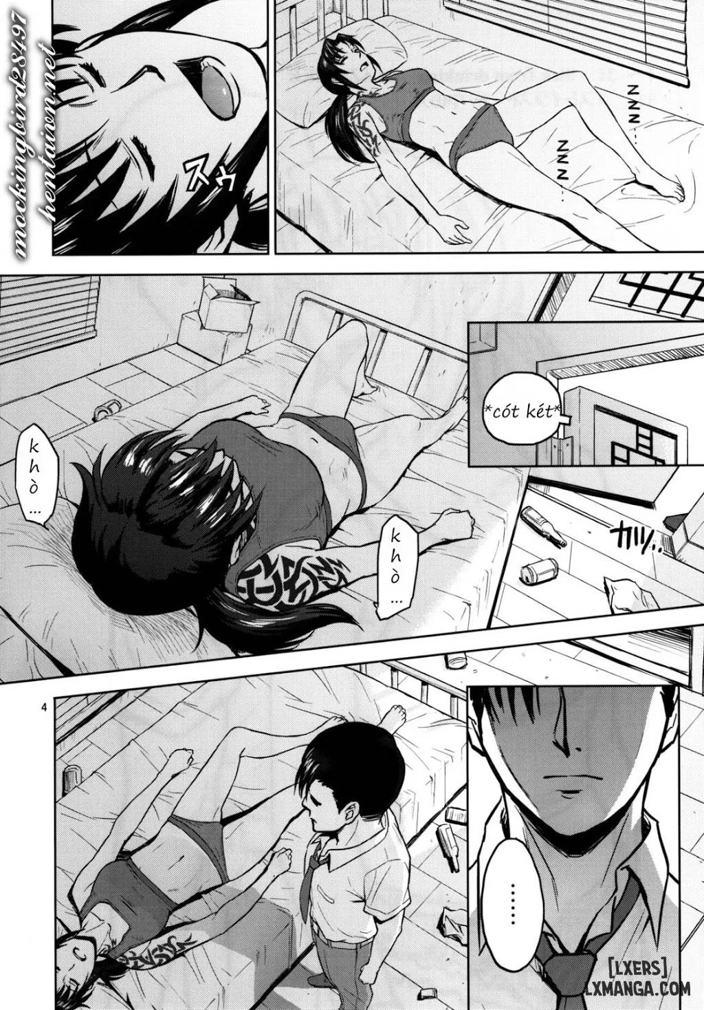HentaiVN.net - Ảnh 3 - [Azasuke Wind] (BLACK LAGOON) [SECRET; Sick From Drinking; Threaten] - Chap 1