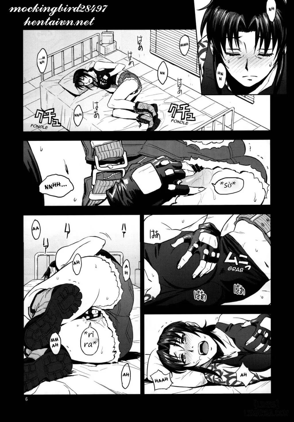 HentaiVN.net - Ảnh 5 - [Azasuke Wind] (BLACK LAGOON) [SECRET; Sick From Drinking; Threaten] - Chap 1
