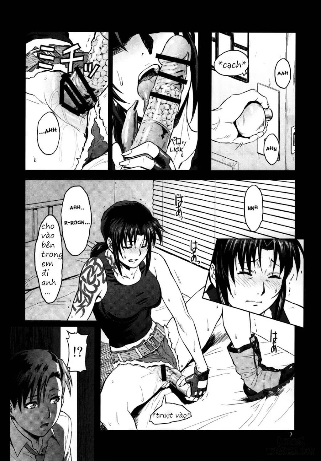 HentaiVN.net - Ảnh 6 - [Azasuke Wind] (BLACK LAGOON) [SECRET; Sick From Drinking; Threaten] - Chap 1