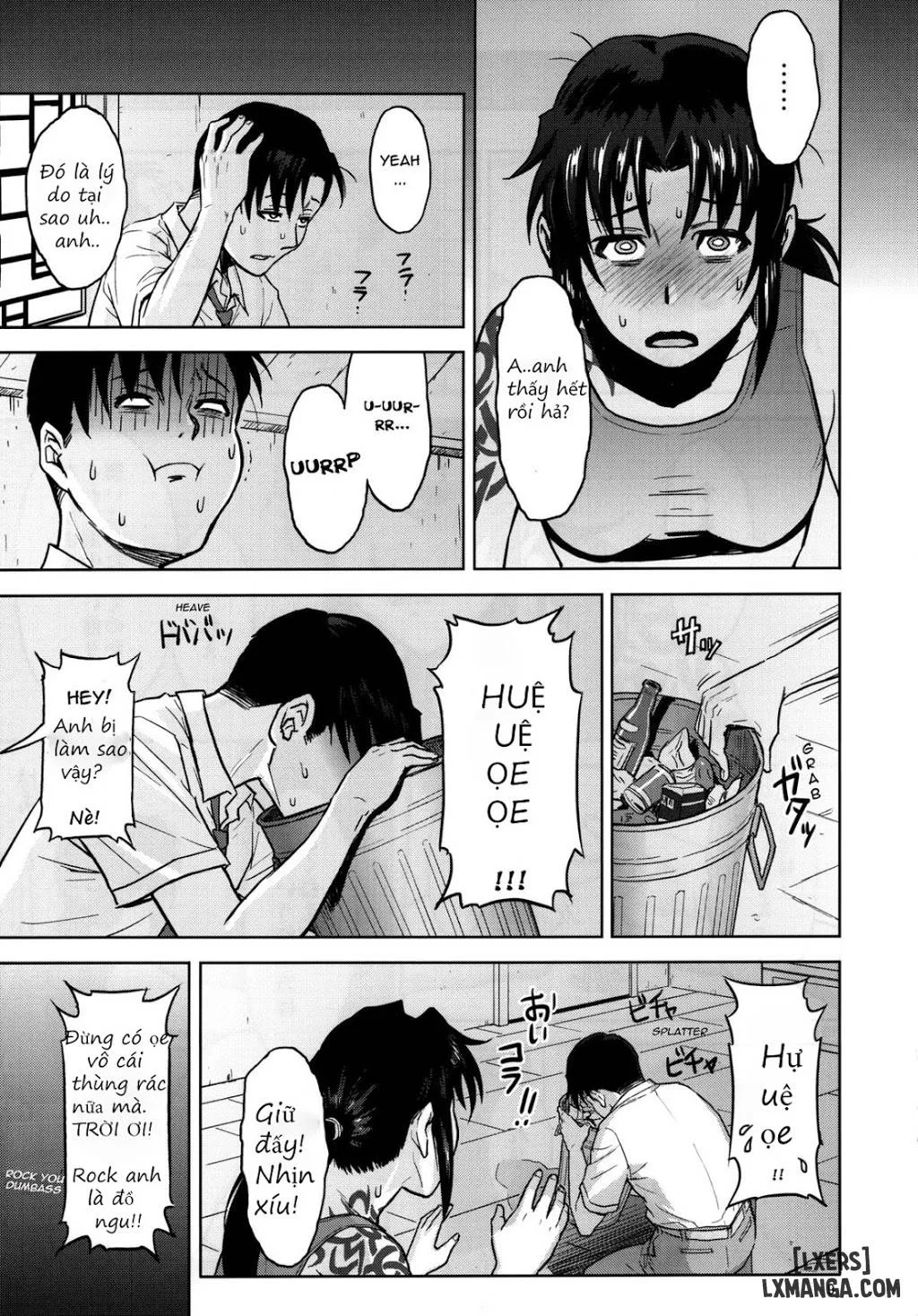 HentaiVN.net - Ảnh 8 - [Azasuke Wind] (BLACK LAGOON) [SECRET; Sick From Drinking; Threaten] - Chap 1