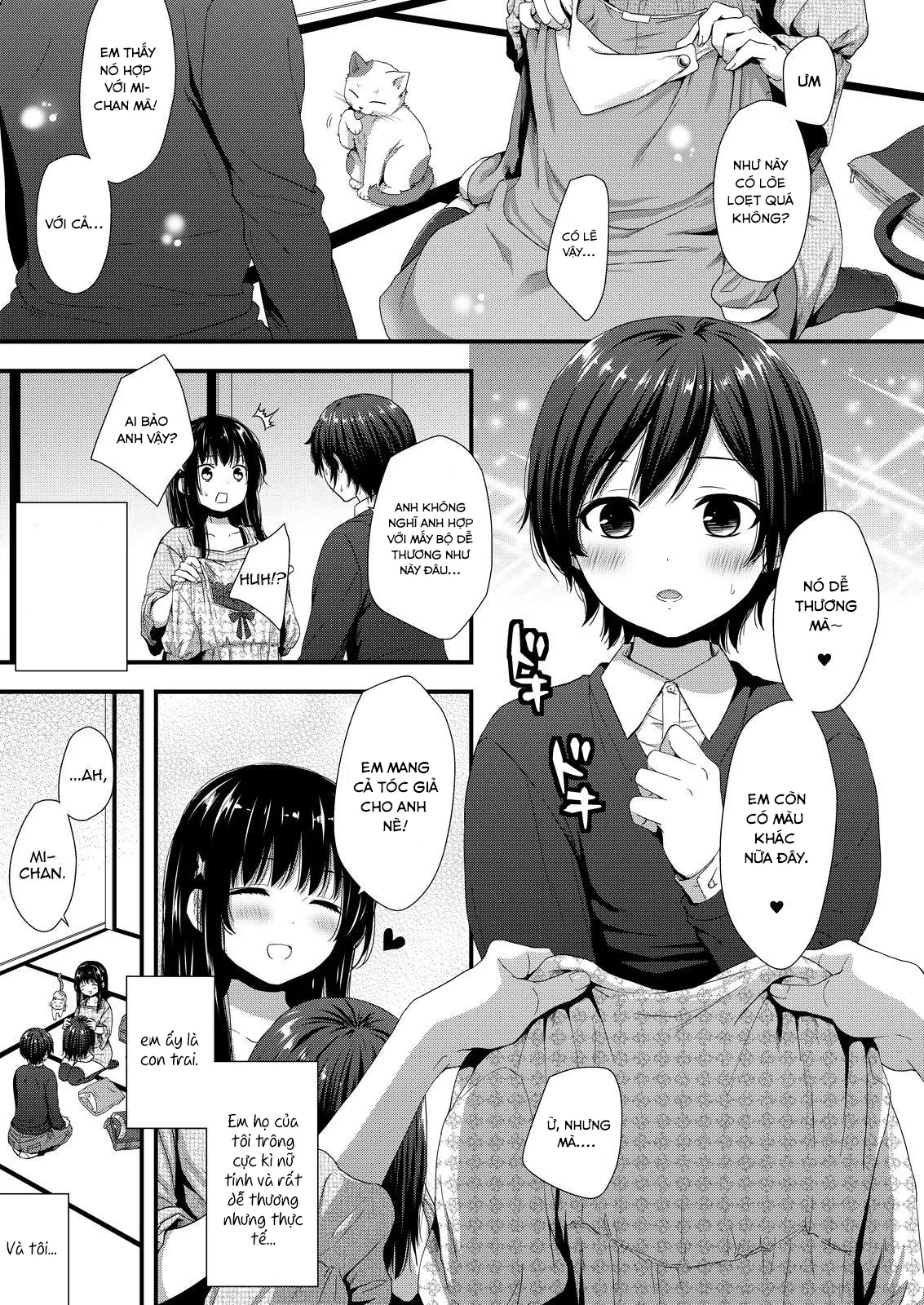 HentaiVN.net - Ảnh 2 - ReaJuu Bitch Switch - Chap 1