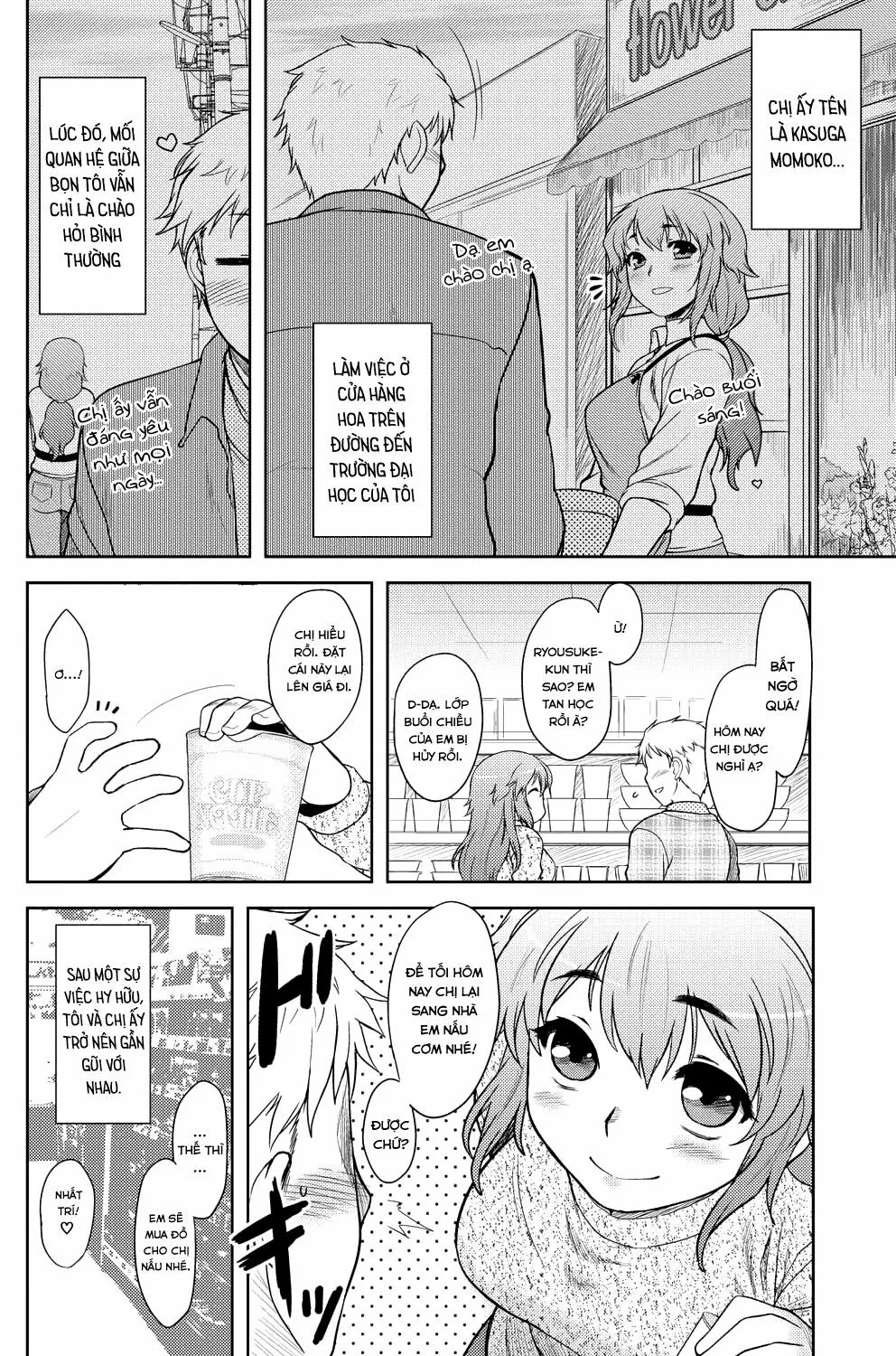 HentaiVN.net - Ảnh 3 - Momoiro Daydream - Chap 1
