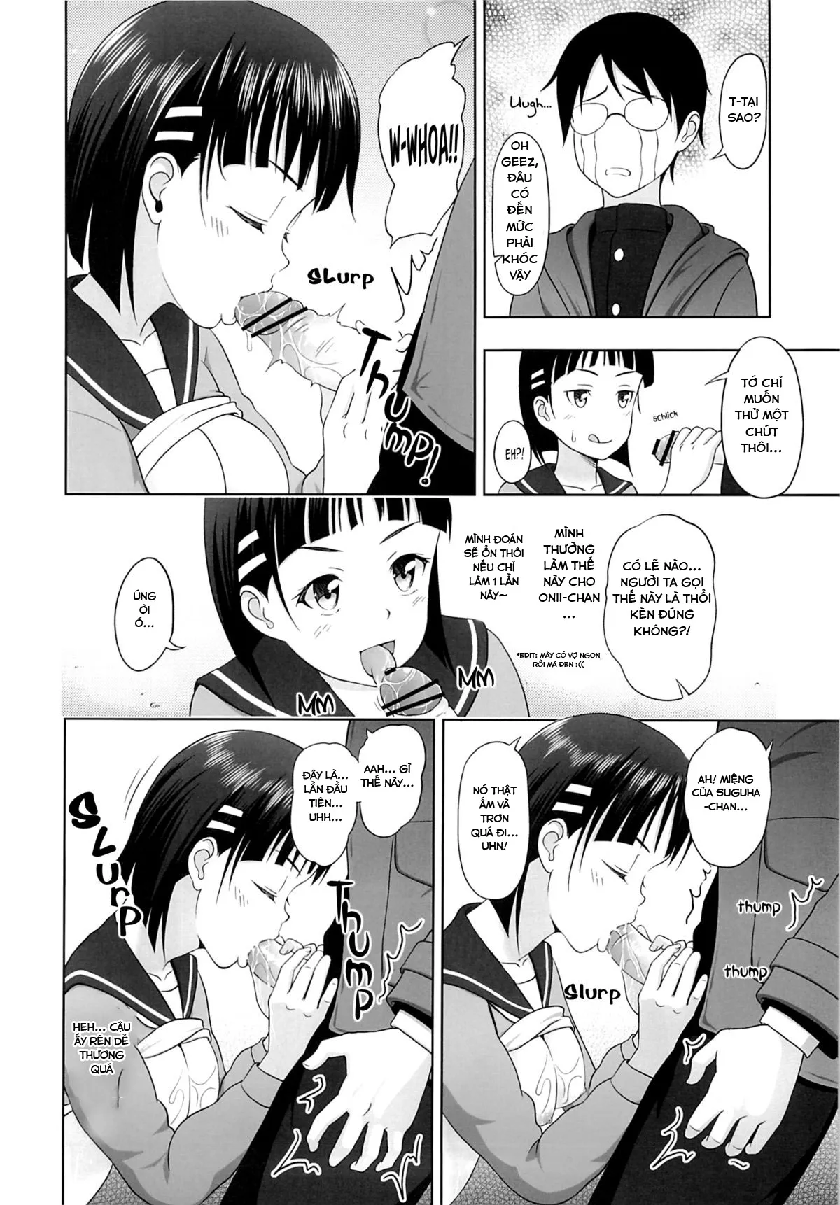 HentaiVN.net - Ảnh 10 - Suguha no Usuusu na Ehon 2 (Sword Art Online) [Suguha's Thin Picture Book 2] - Chap 1
