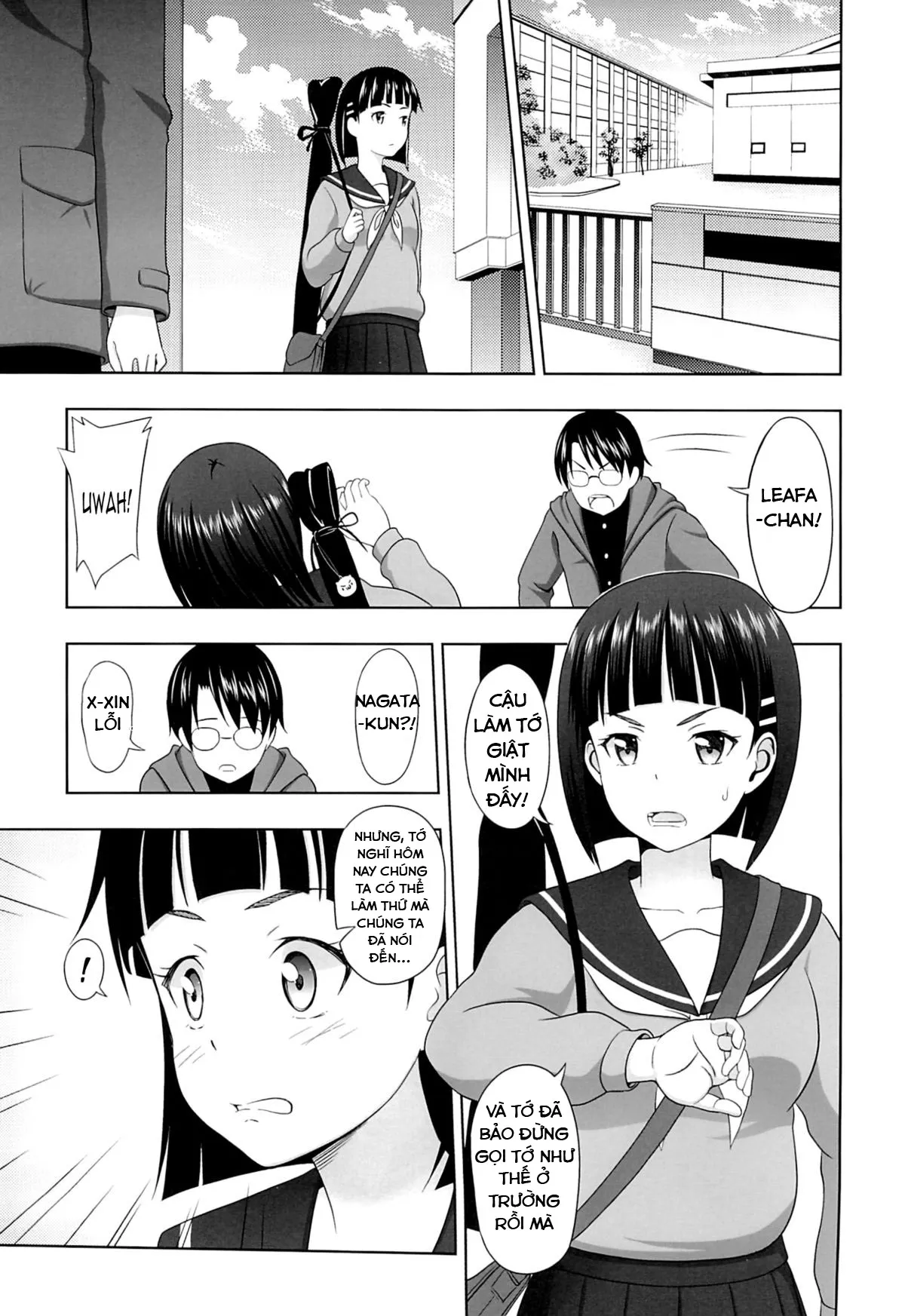 HentaiVN.net - Ảnh 3 - Suguha no Usuusu na Ehon 2 (Sword Art Online) [Suguha's Thin Picture Book 2] - Chap 1