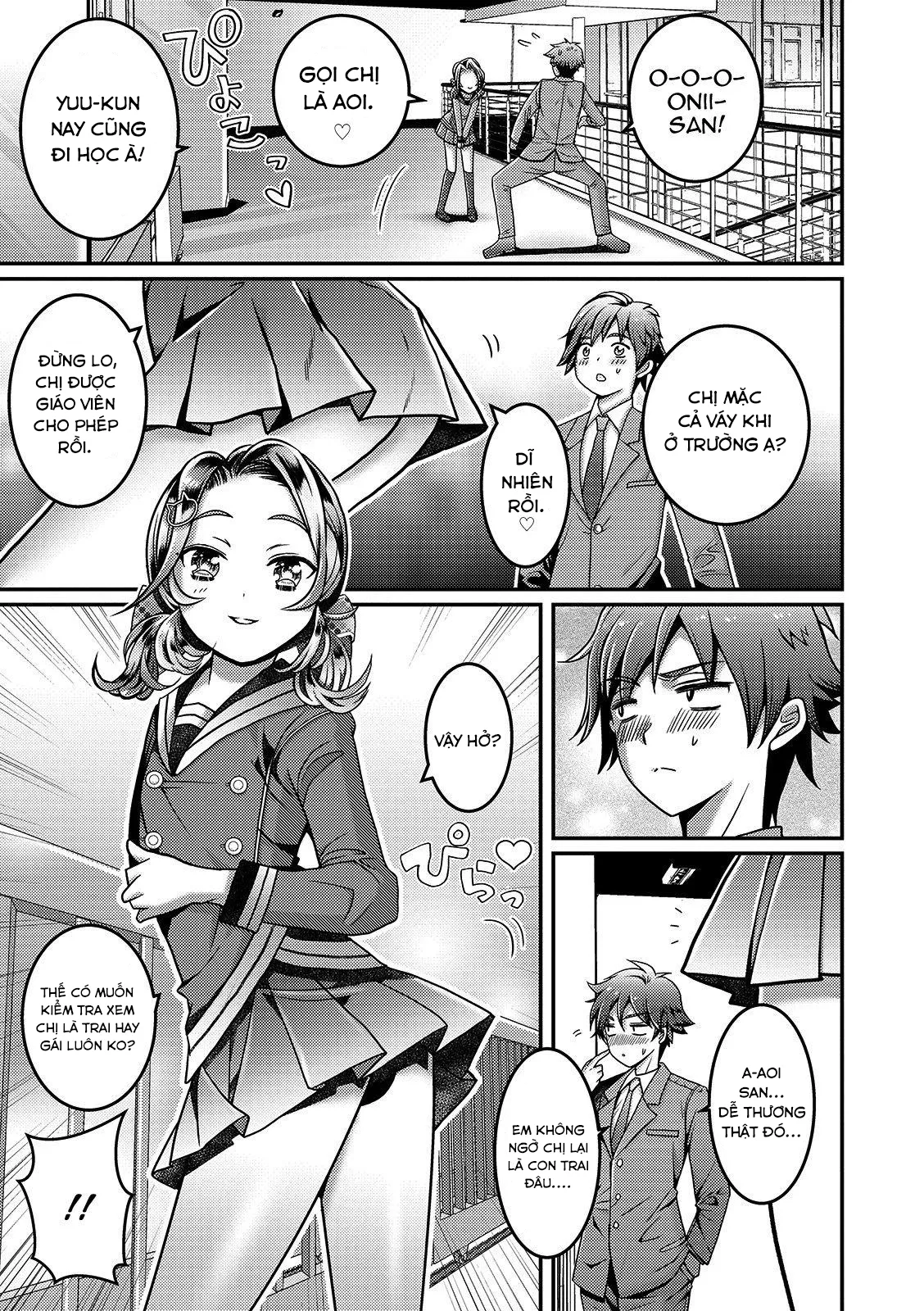 HentaiVN.net - Ảnh 4 - Kanojo no Onii-chan ga Koakuma Yuuwaku Shitekimasu - Chap 1
