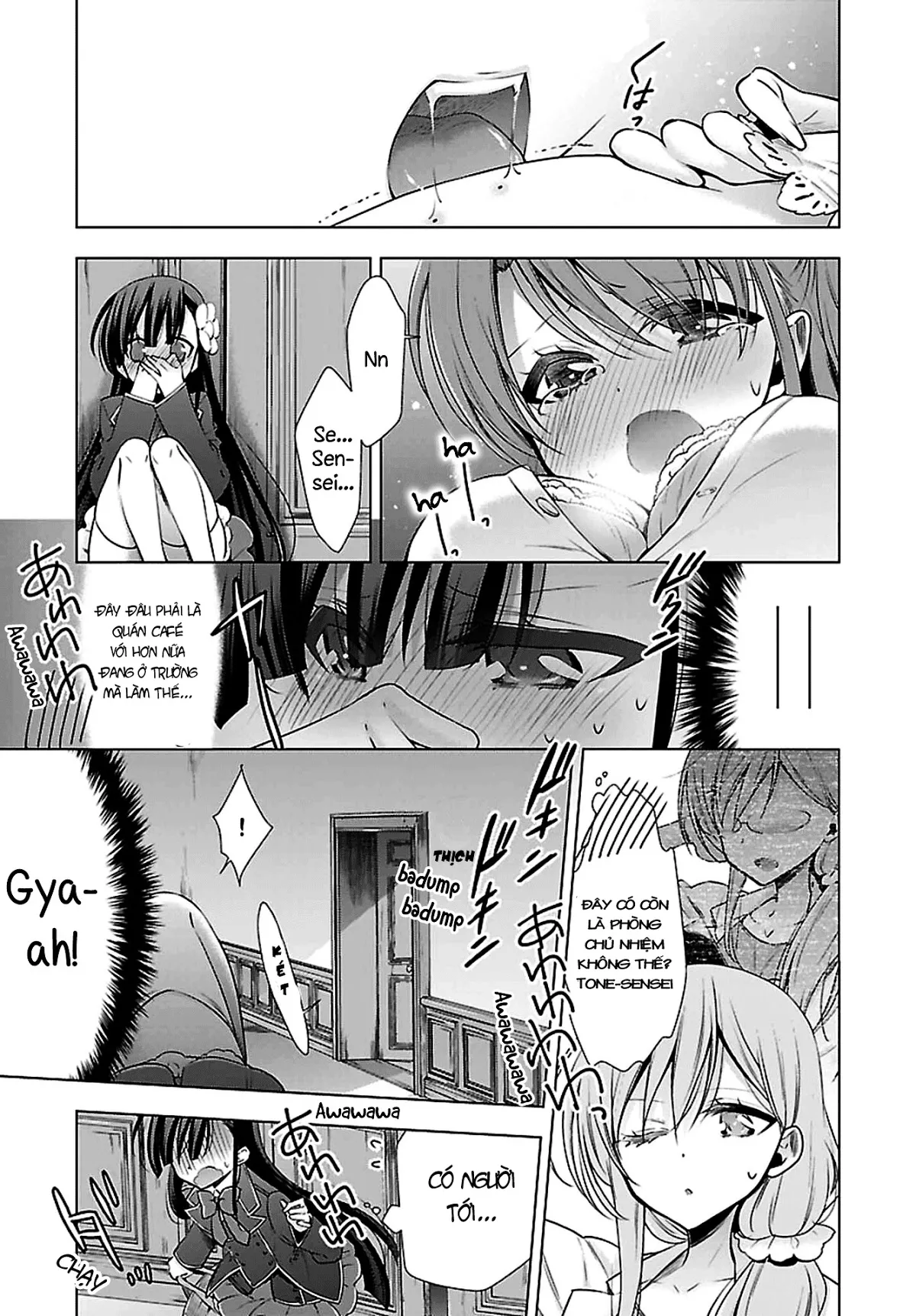 HentaiVN.net - Ảnh 20 - Kyuuketsuki-chan to Kouhai-chan - Chap 1
