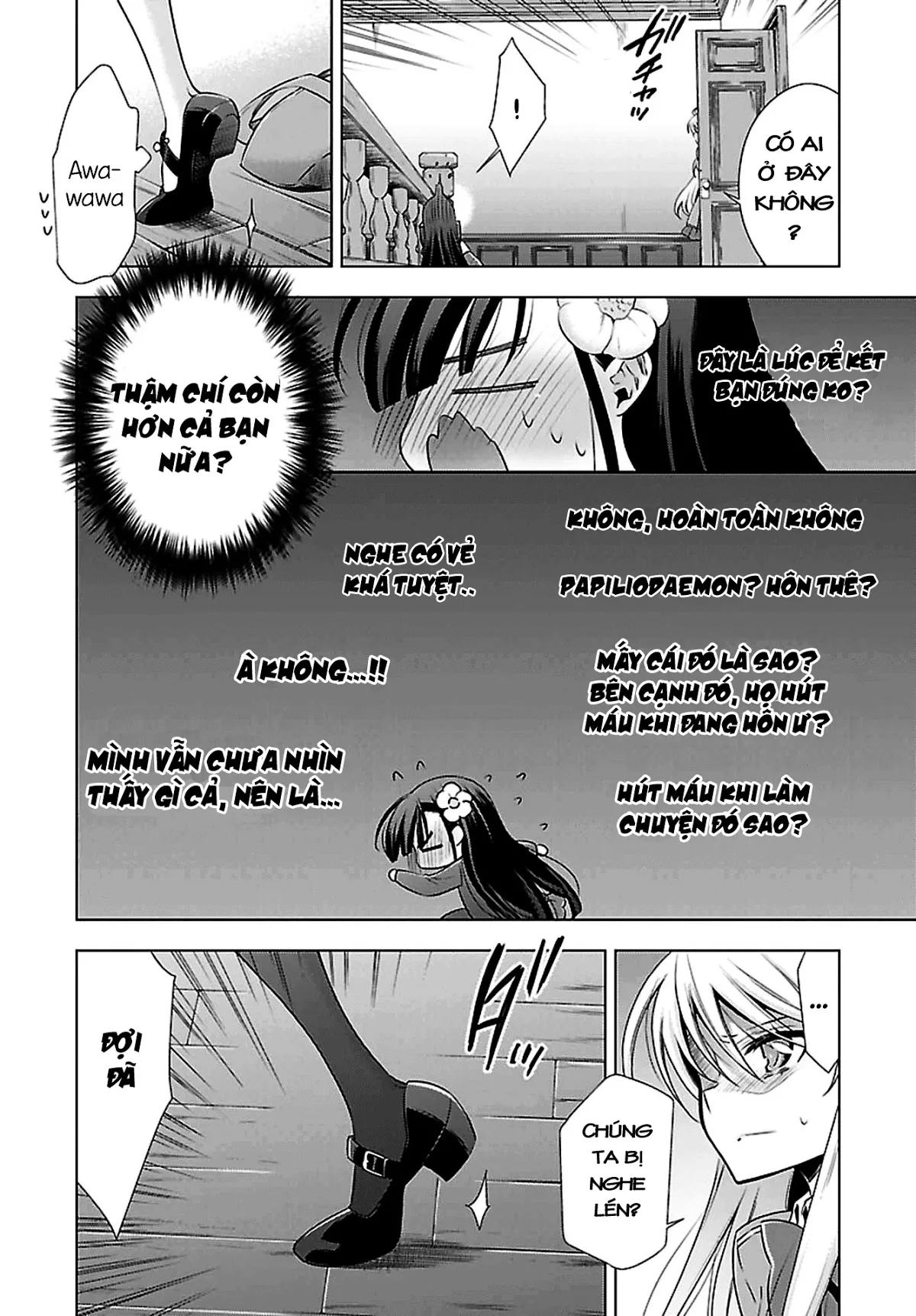 HentaiVN.net - Ảnh 25 - Kyuuketsuki-chan to Kouhai-chan - Chap 1