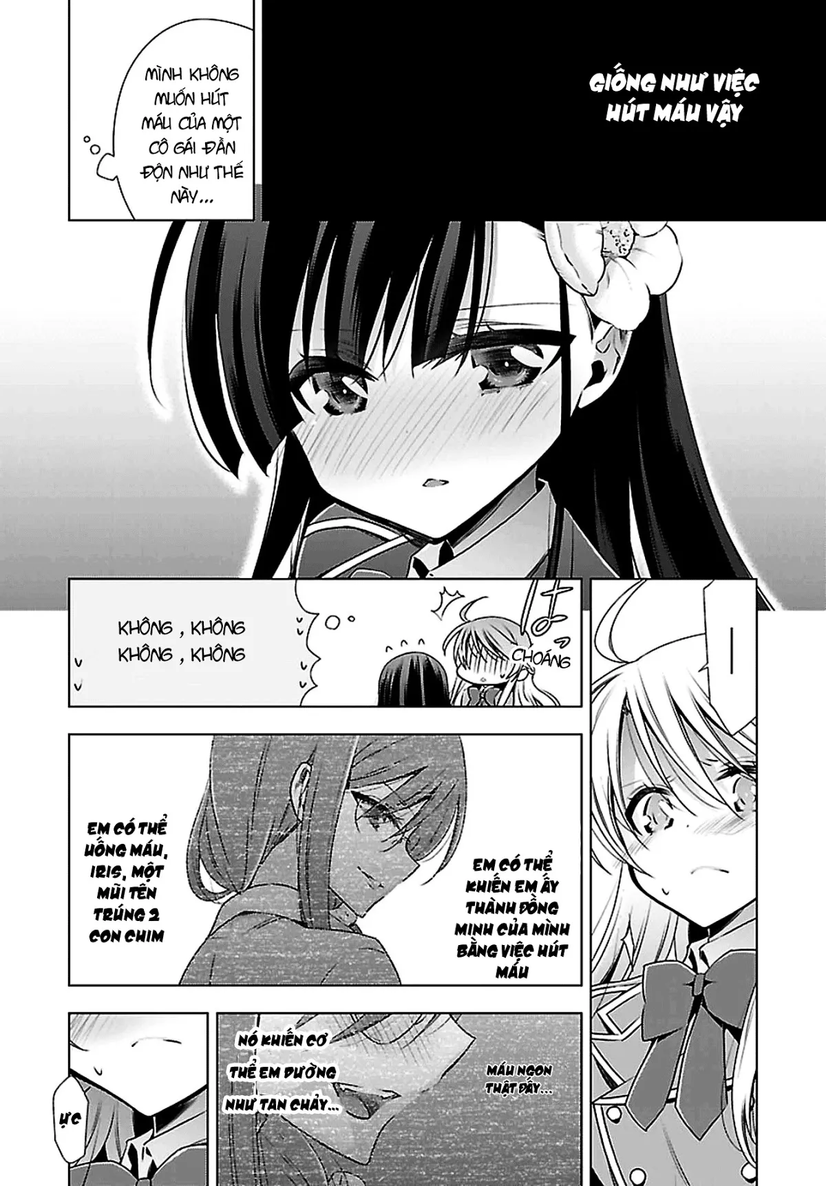 HentaiVN.net - Ảnh 36 - Kyuuketsuki-chan to Kouhai-chan - Chap 1