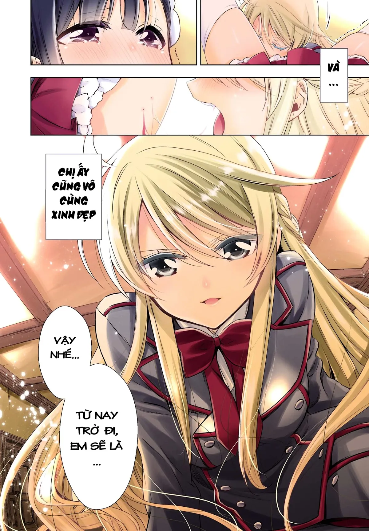 HentaiVN.net - Ảnh 4 - Kyuuketsuki-chan to Kouhai-chan - Chap 1
