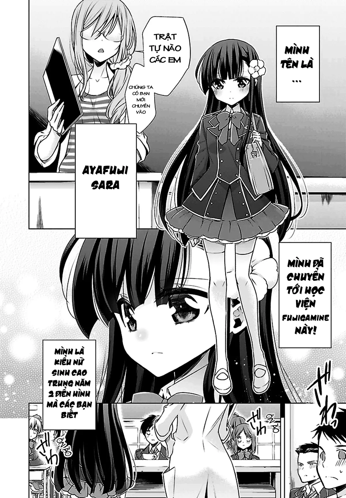 HentaiVN.net - Ảnh 6 - Kyuuketsuki-chan to Kouhai-chan - Chap 1