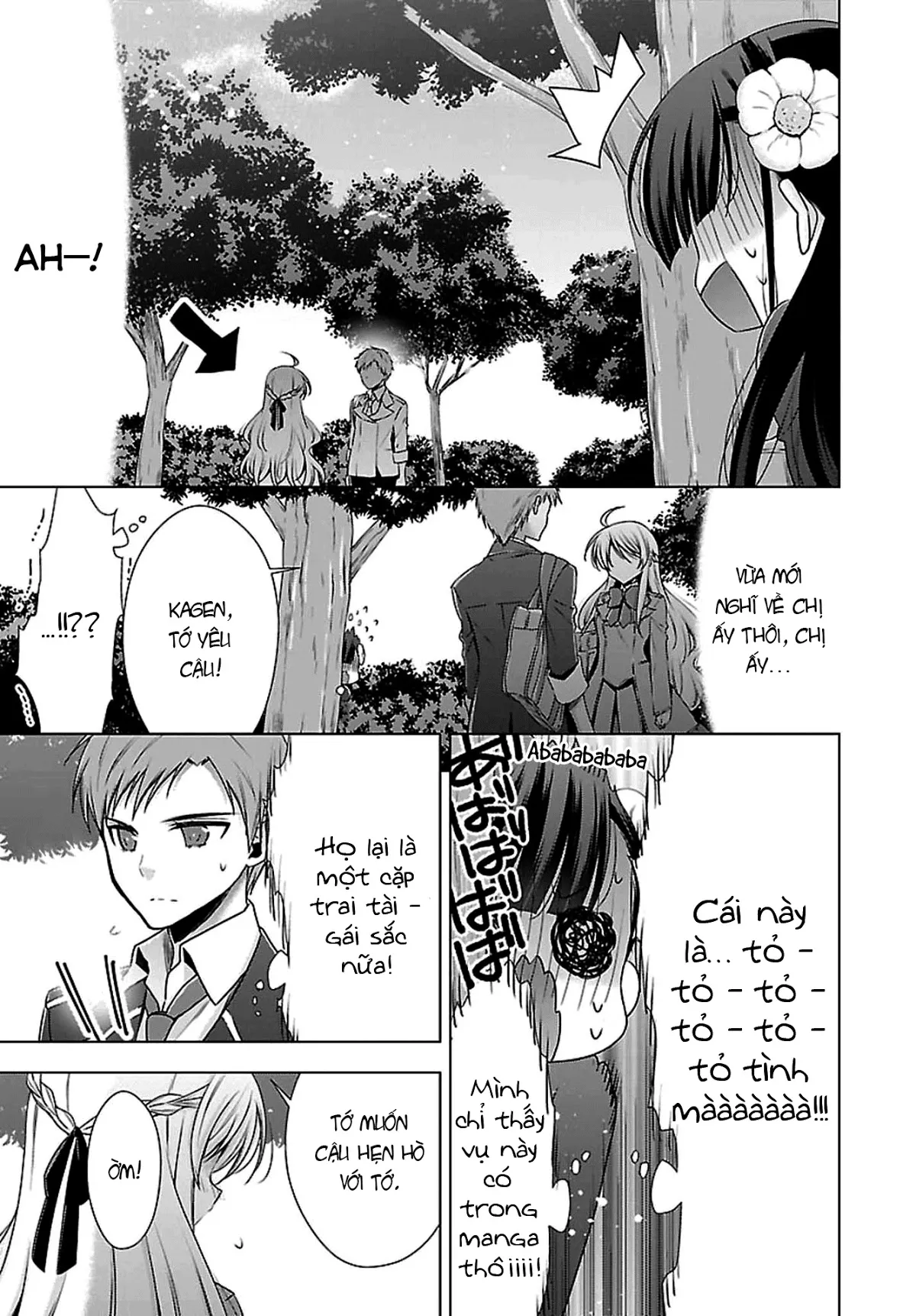 HentaiVN.net - Ảnh 10 - Kyuuketsuki-chan to Kouhai-chan - Chap 2