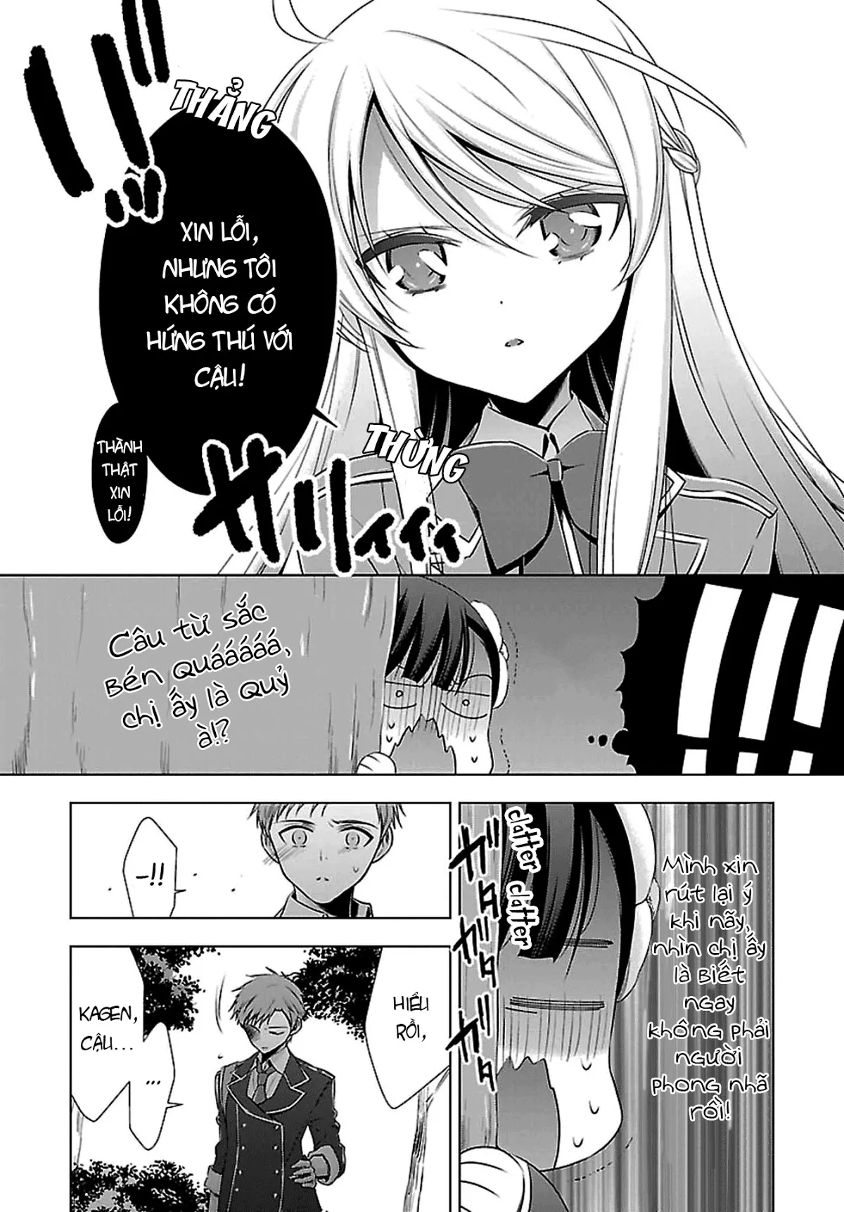 HentaiVN.net - Ảnh 11 - Kyuuketsuki-chan to Kouhai-chan - Chap 2