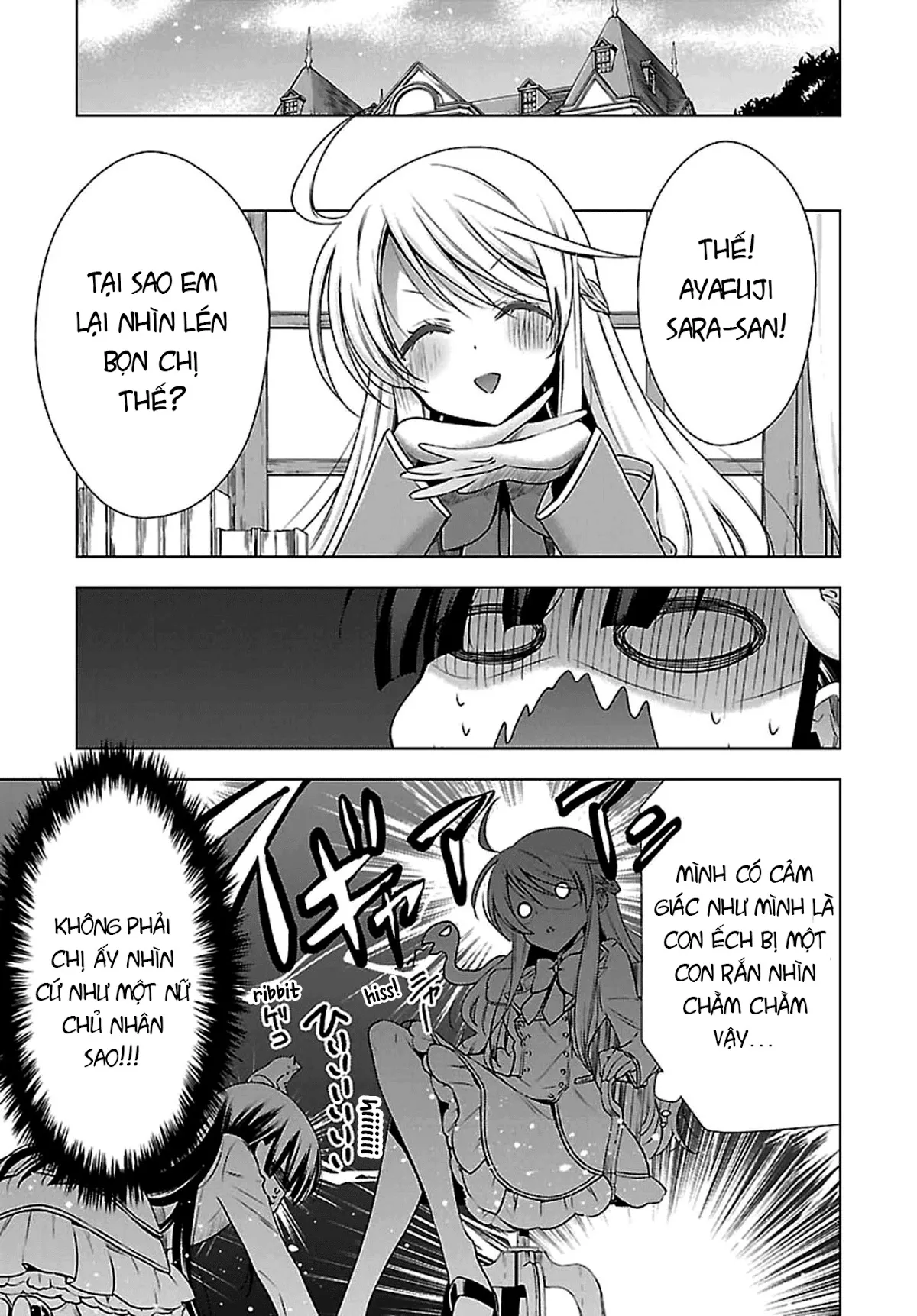HentaiVN.net - Ảnh 16 - Kyuuketsuki-chan to Kouhai-chan - Chap 2