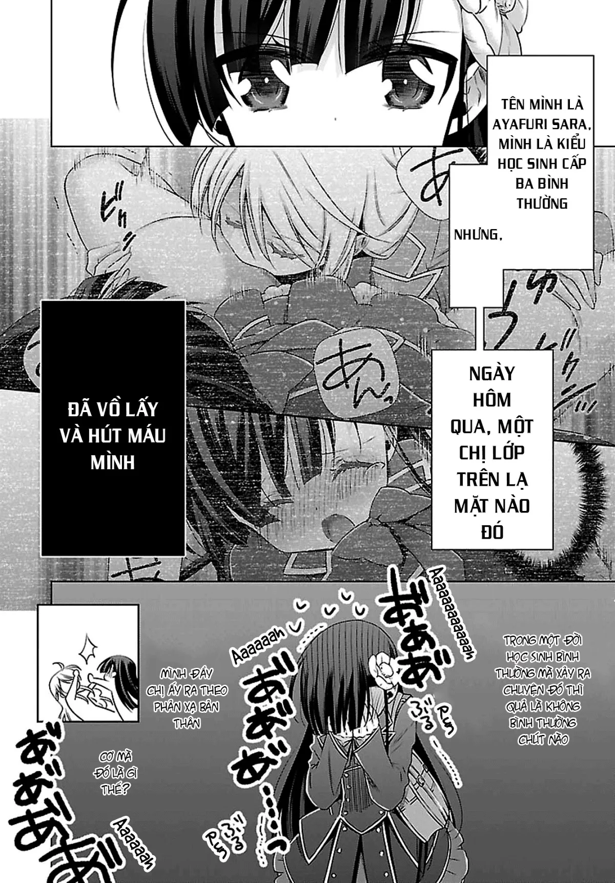 HentaiVN.net - Ảnh 3 - Kyuuketsuki-chan to Kouhai-chan - Chap 2